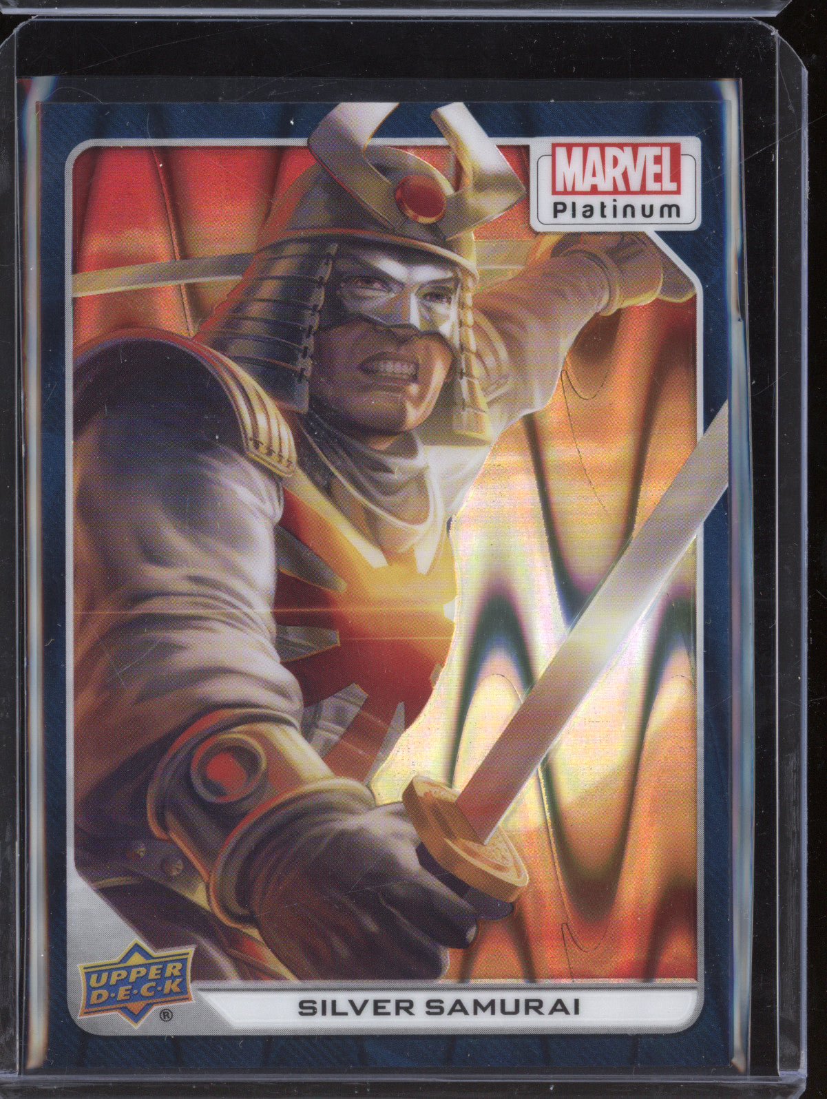 Silver Samurai 2023 Upper Deck Marvel Platinum 70 Teal Wave 10/799