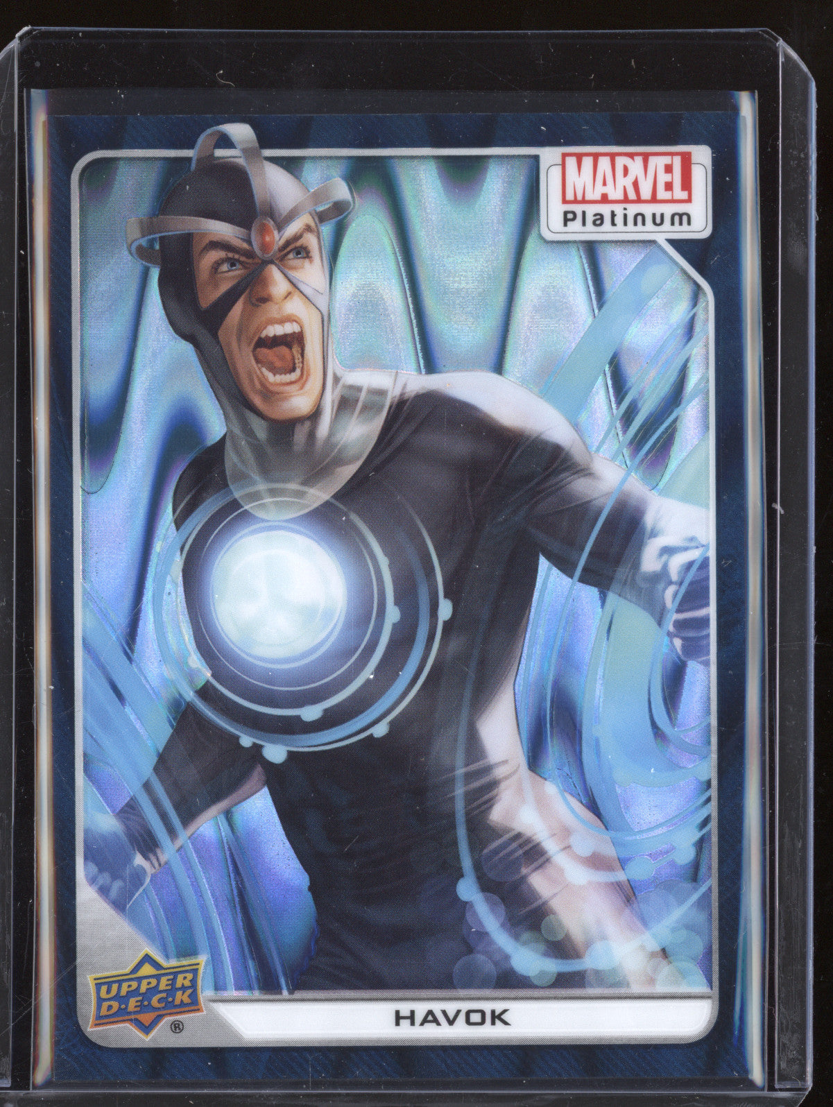 Havok 2023 Upper Deck Marvel Platinum 72 Teal Wave 668/799