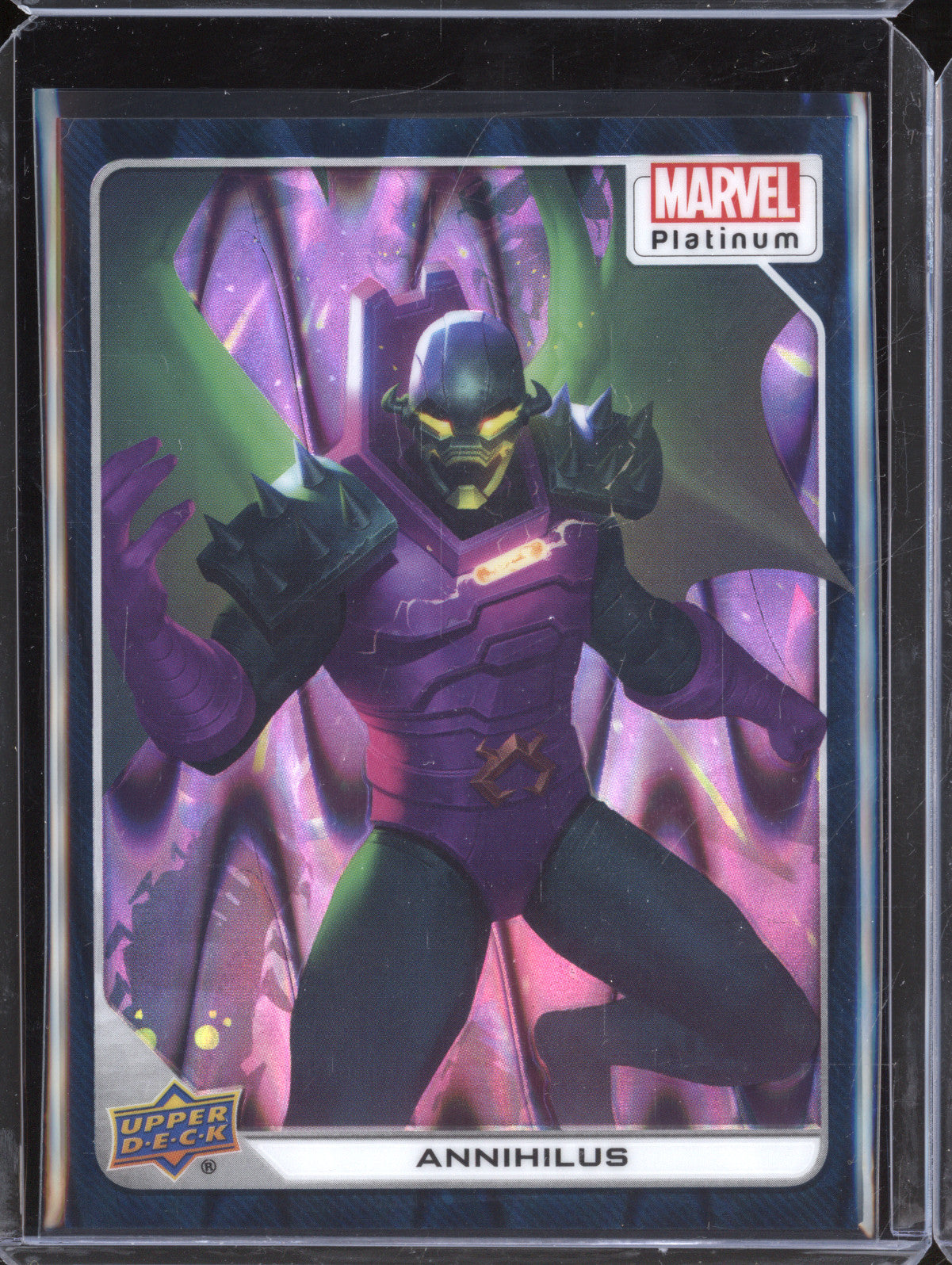Annihilus 2023 Upper Deck Marvel Platinum 77 Teal Wave 311/799