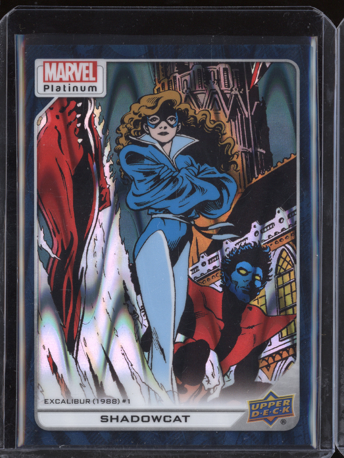 Shadowcat 2023 Upper Deck Marvel Platinum 119 Teal Wave 368/799