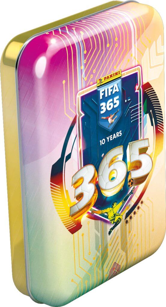 FIFA 365 Adrenalyn XL 2025 Soccer Pocket Tin Box