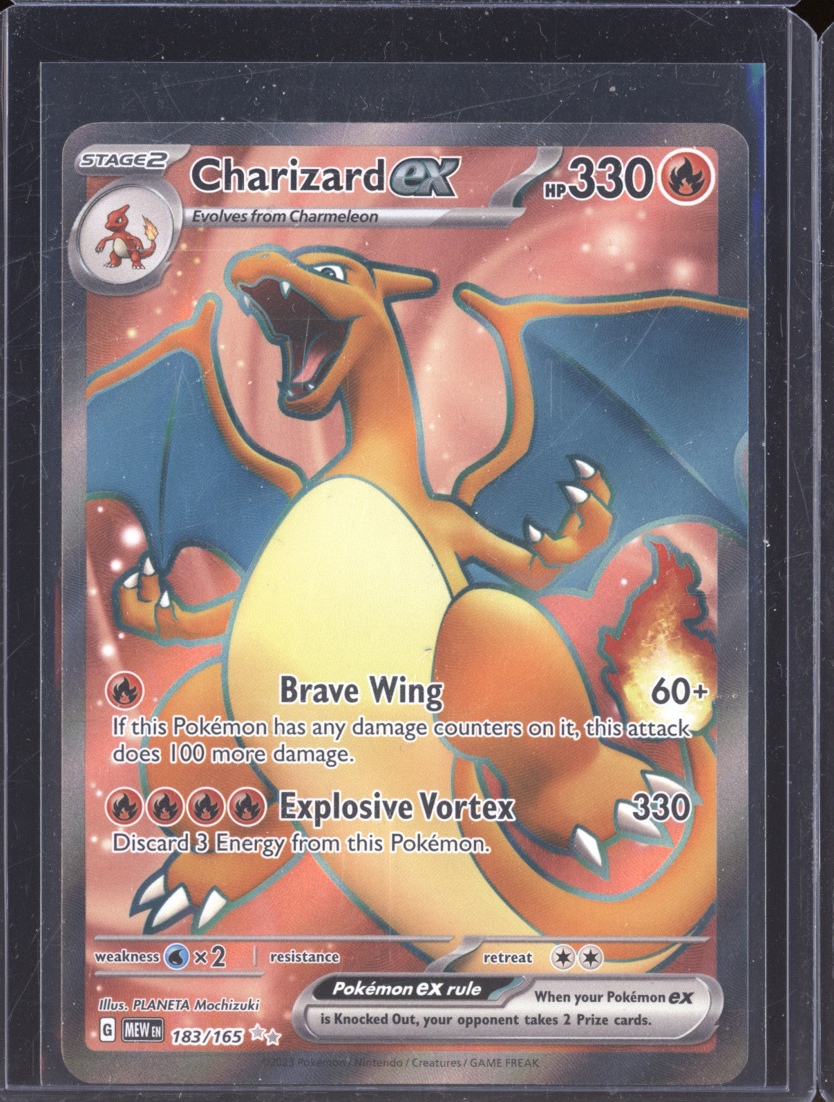 2023 Pokemon Scarlet & Violet Mew EN 151 183/165 Charizard ex Ultra Rare