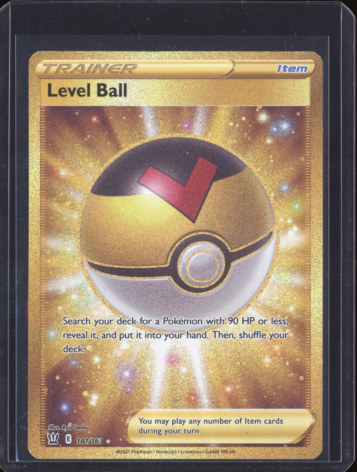 Level Ball 2021 Pokemon Battle Styles 181/163 Secret Rare