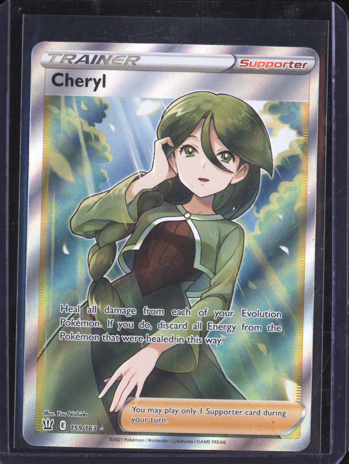 Cheryl 2021 Pokemon Battle Styles 159/163 Ultra Rare
