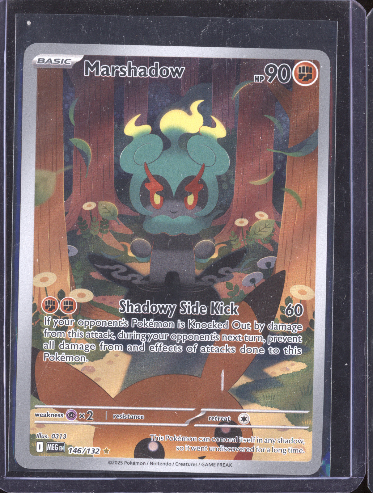 2025 Pokemon Mega Evolutions 146/132 Marshadow Illustration Rare