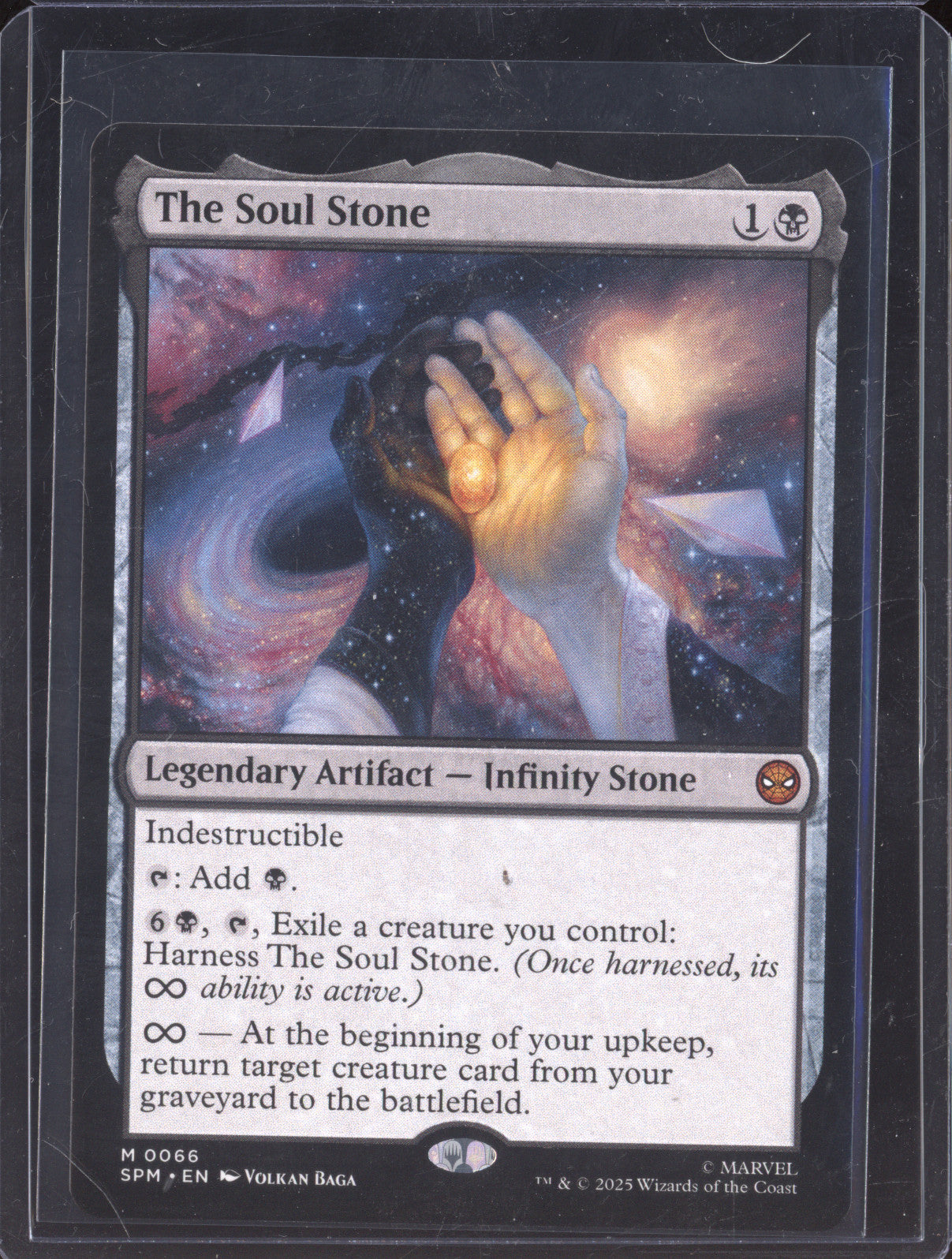 2025 Wizards of the Coast Marvel's Spider-Man 0066 The Soul Stone Regular