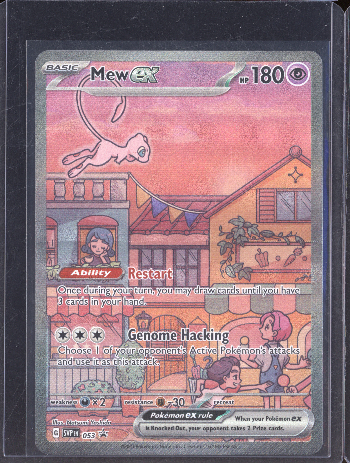 2023 Pokemon Scarlet & Violet SVP 053 Mew ex UPC Promo