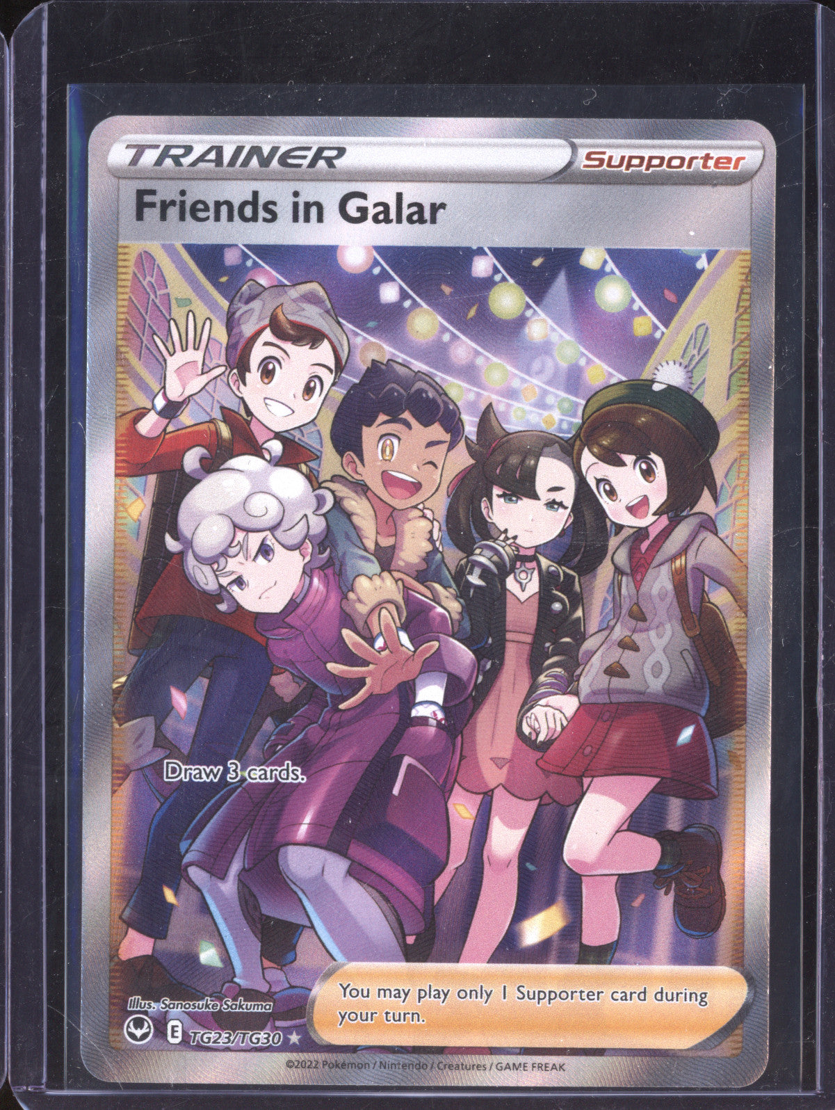 Friends in Galar 2022 Pokemon Silver Tempest TG23/TG30 Full Art