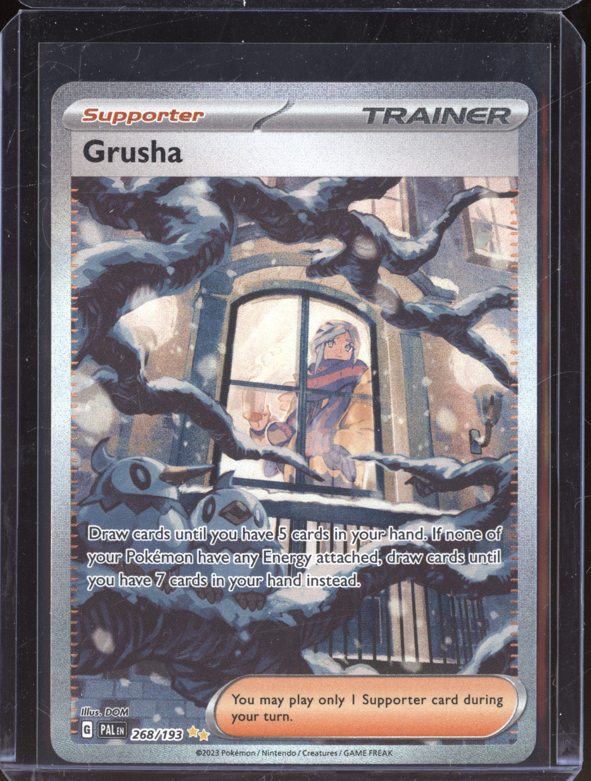 Grusha 2023 Pokemon Paldea Evolved PAL 268/193 Special Illustration Rare