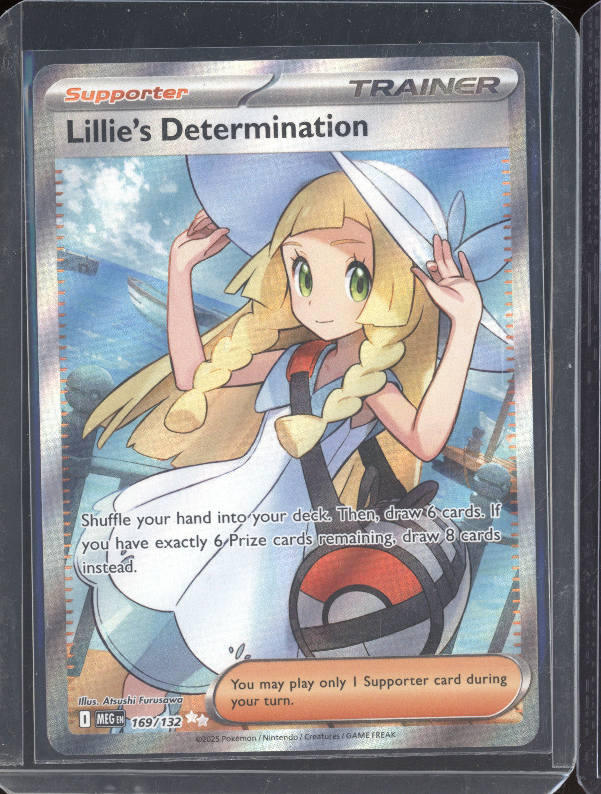 2025 Pokemon Mega Evolution 169/132 Lillie Full Art