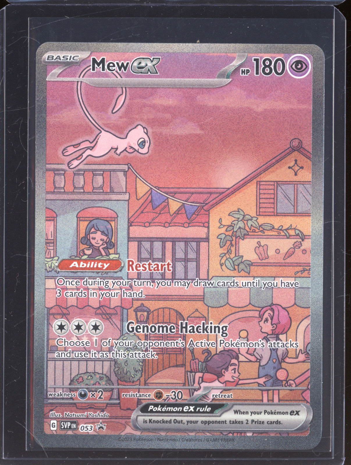 2023 Pokemon Scarlet & Violet Black Star Promo SVP 053 Mew