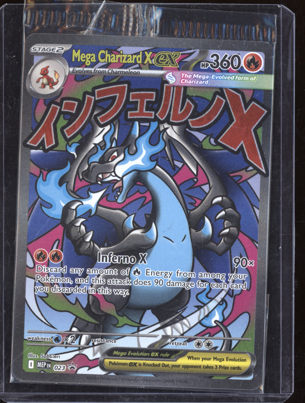 2025 Pokemon TCG MEP Promos Mega Charizard X 023 Oricorio ex 024 Sealed