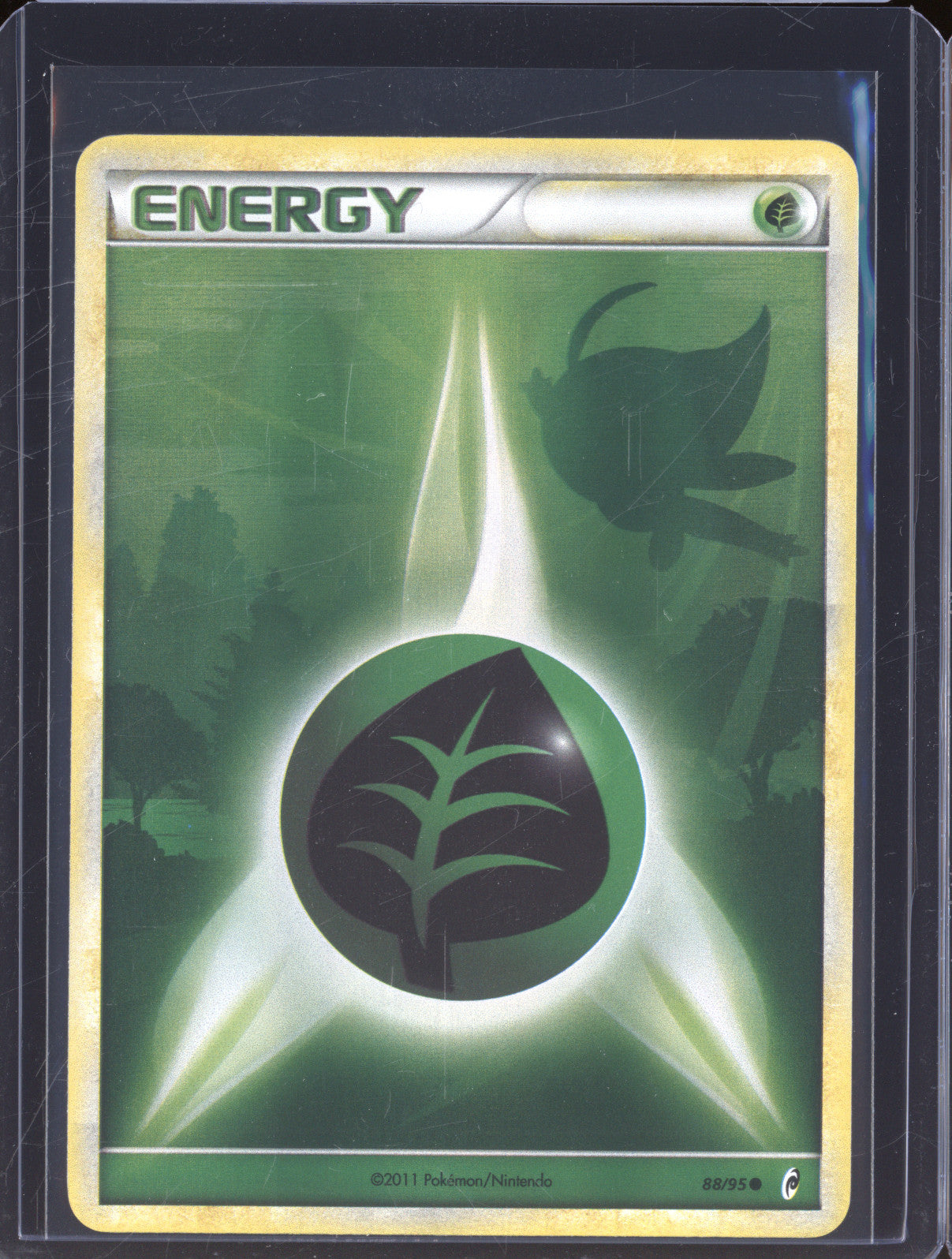 2011 Pokemon Call Of Legends 88 Grass Energy Holo