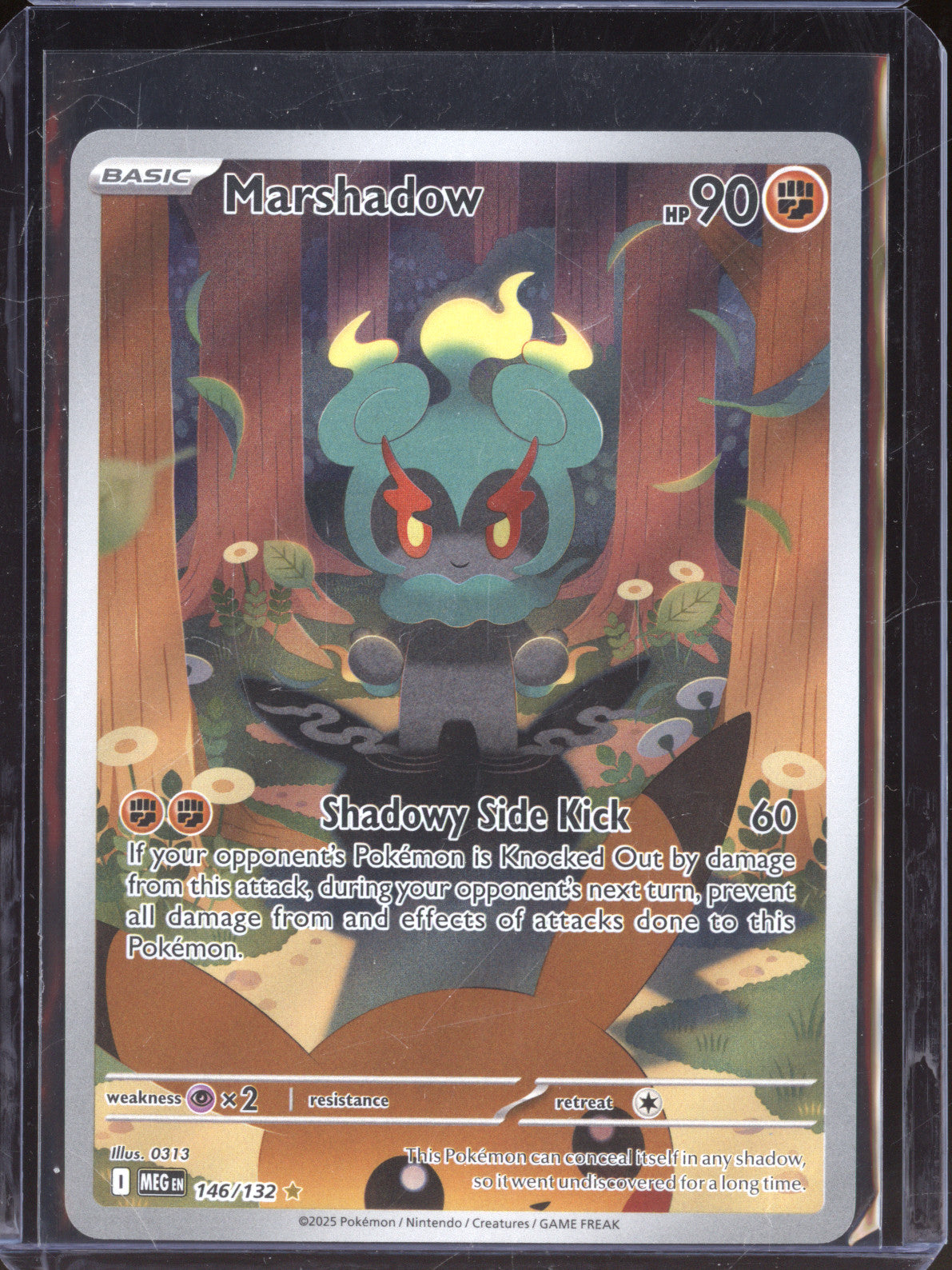 Marshadow 2025 Pokemon Mega Evolution MEG 146/132 Illustration Rare