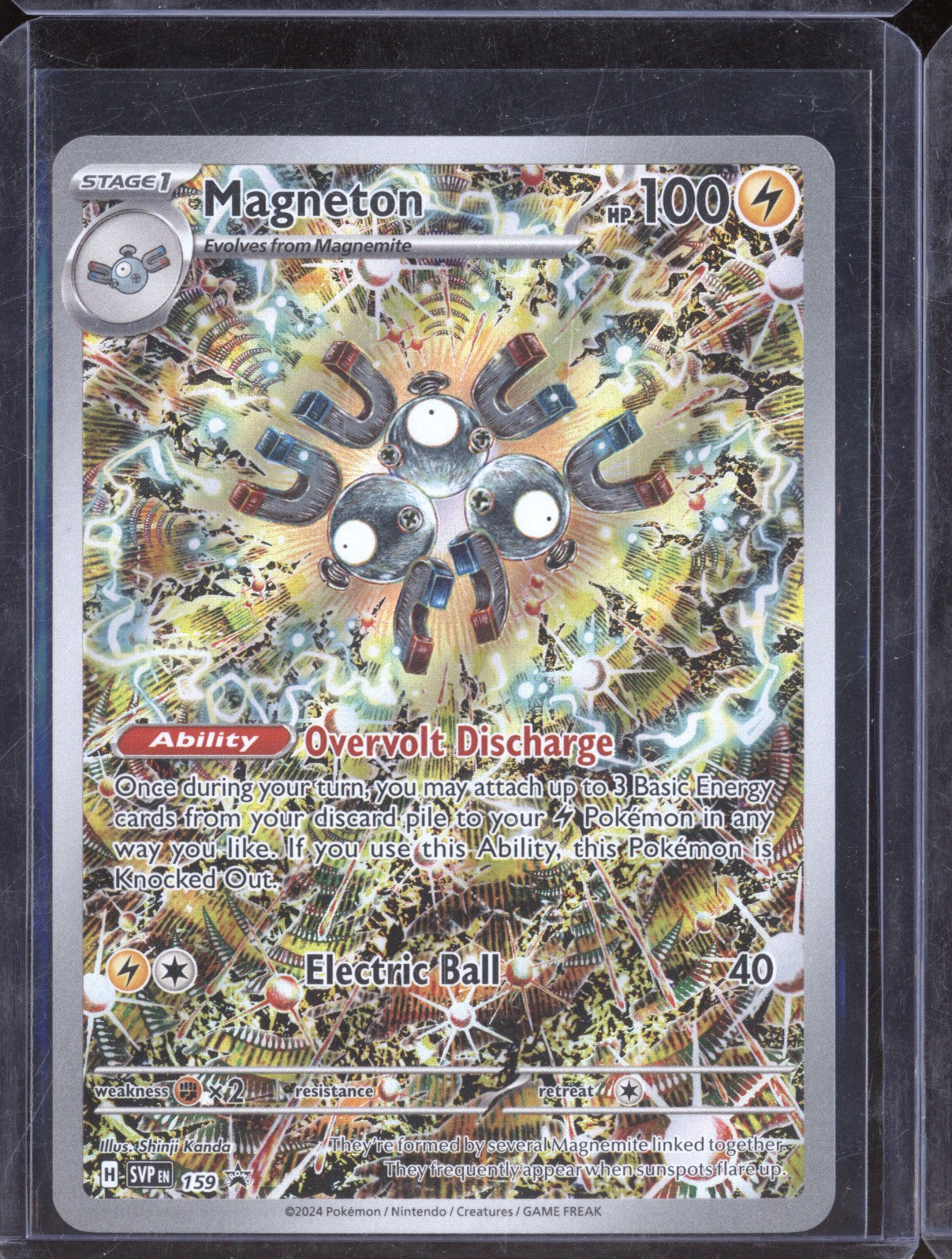 2024 Pokemon Scarlet & Violet SVP 159 Magneton Holo