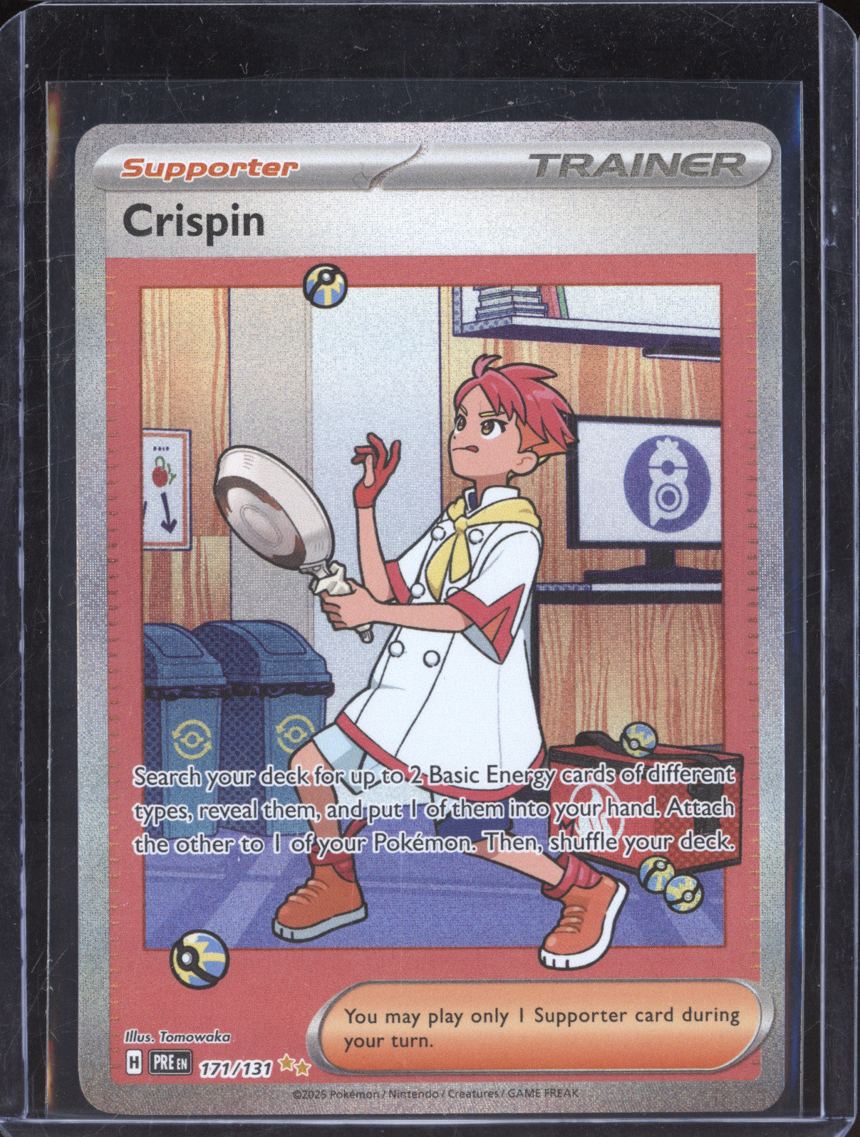 Crispin 2025 Pokemon Prismatic Evolutions PRE 171/131 Special Illustration Rare