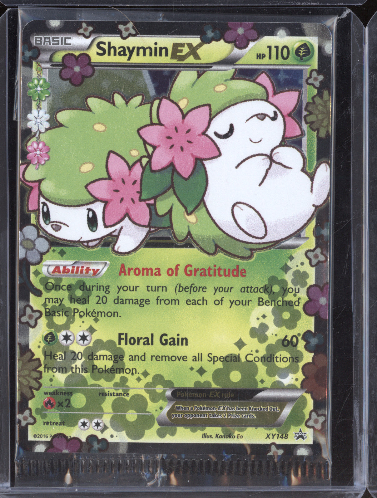 Shaymin EX 2016 Pokemon Black Star Promo XY148 Elite Trainer Box