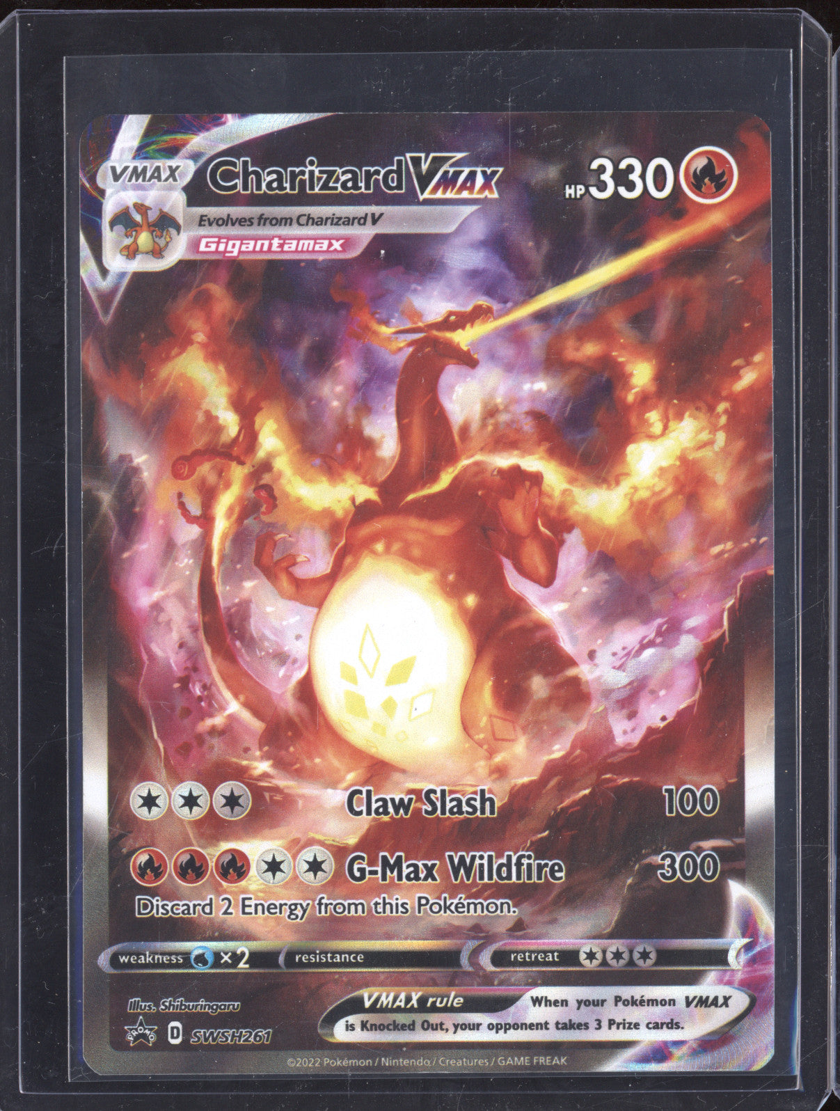 2022 Pokemon Sword & Shield Promo SWSH261 Charizard