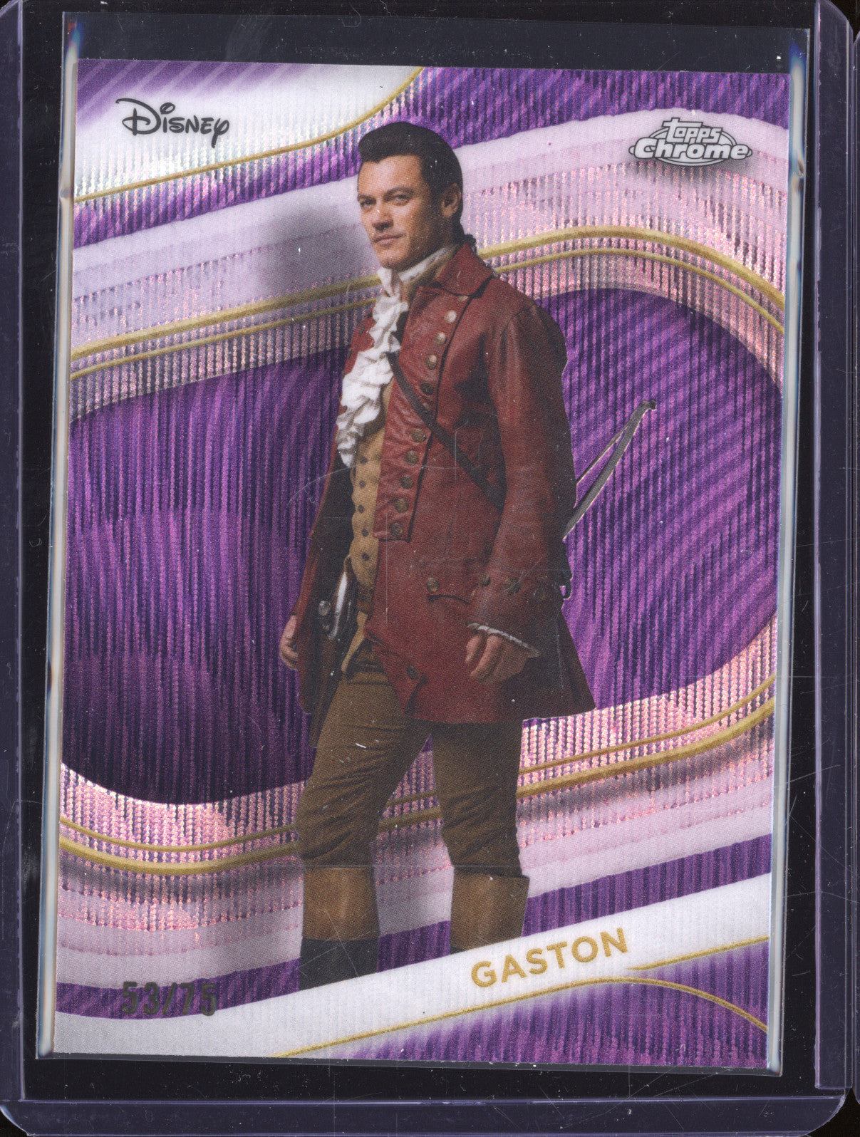Gaston 2025 Topps Chrome 131 Purple Wave 53/75