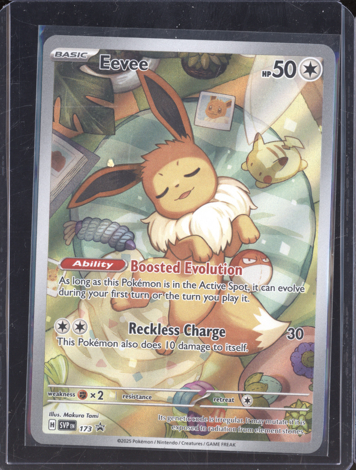 2025 Pokemon Scarlet & Violet Promo Cards 173 Eevee Prismatic Evolutions