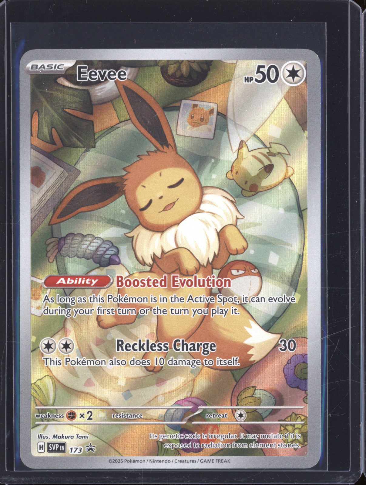 2025 Pokemon Scarlet & Violet Promo SVP 173 Eevee Prismatic Evolutions