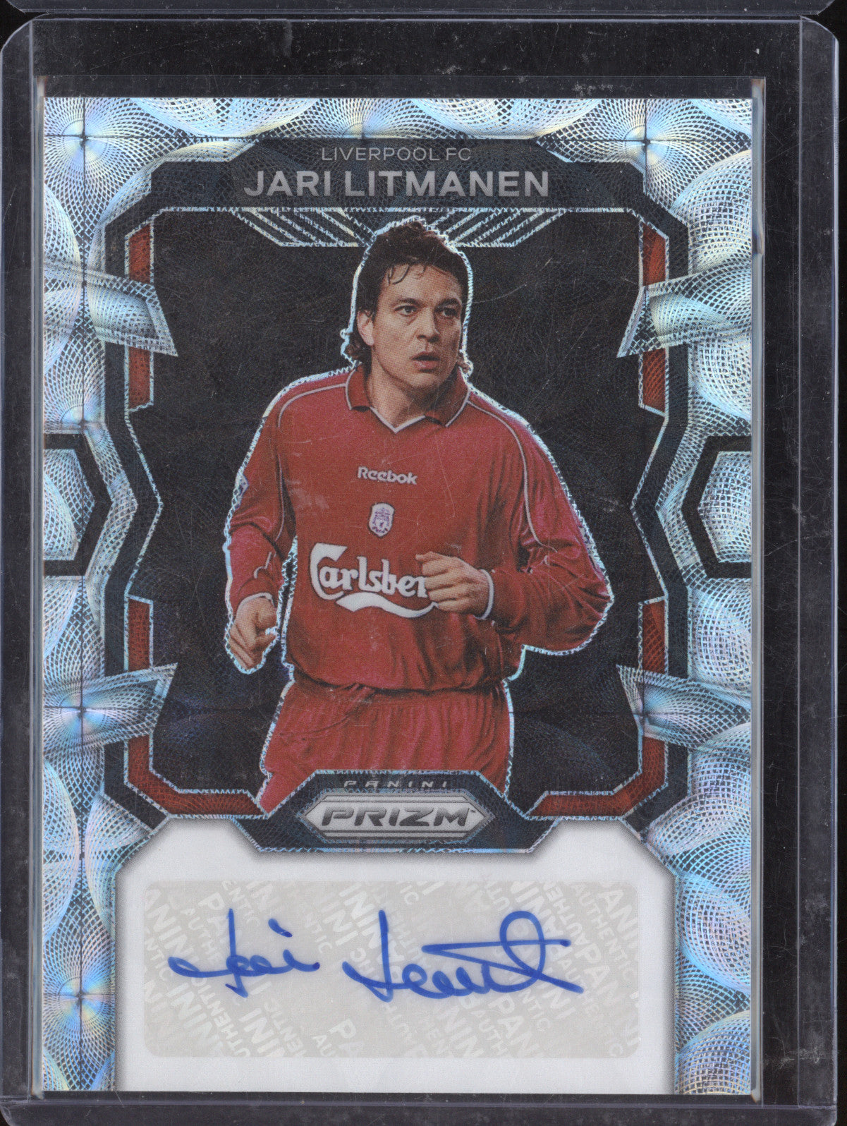 Jari Litmanen 2023-24 Panini Prizm Premier League S-JL Choice Auto