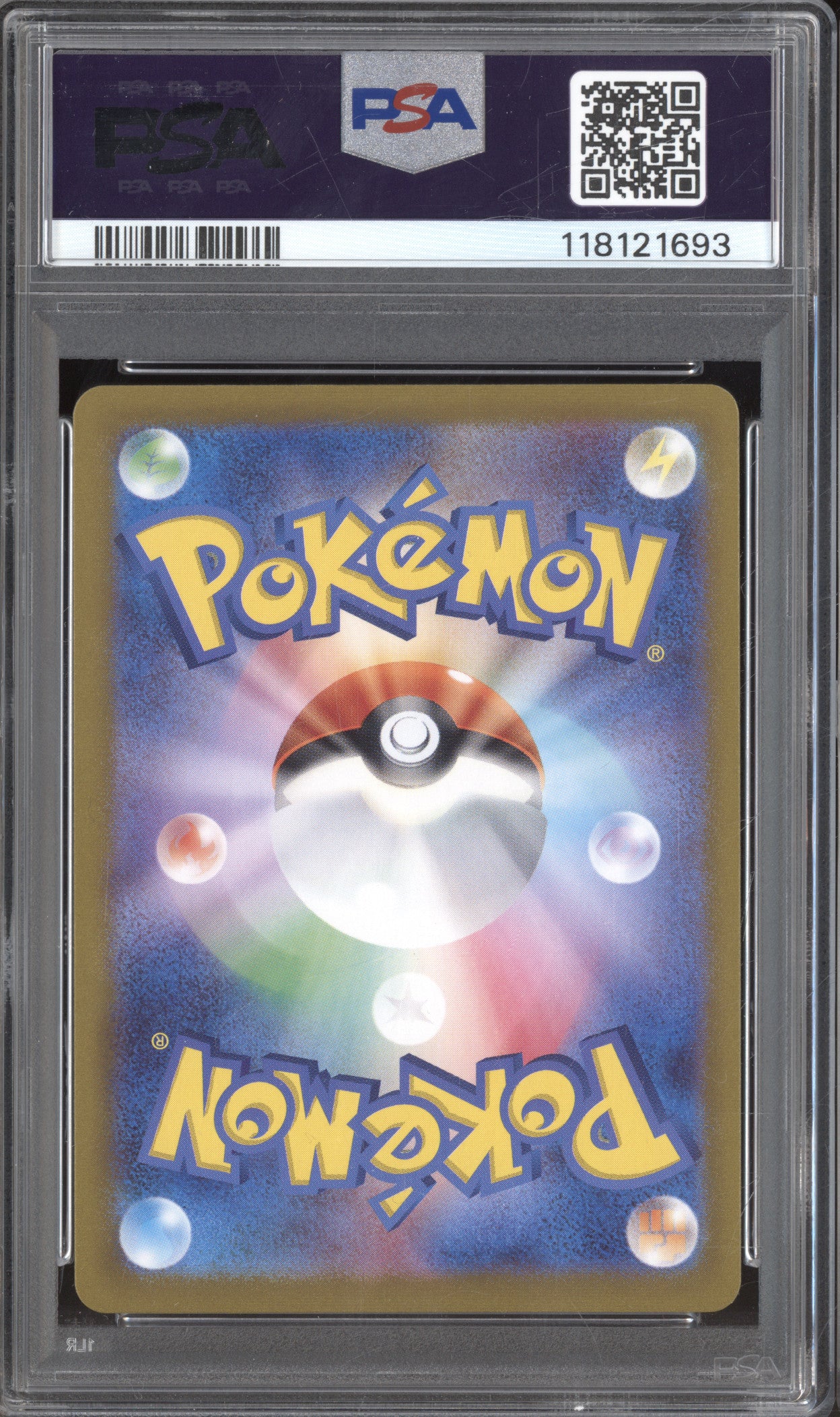 Flareon 2023 Pokemon 151 Japanese 136/165 Master Ball Reverse Holo PSA 9