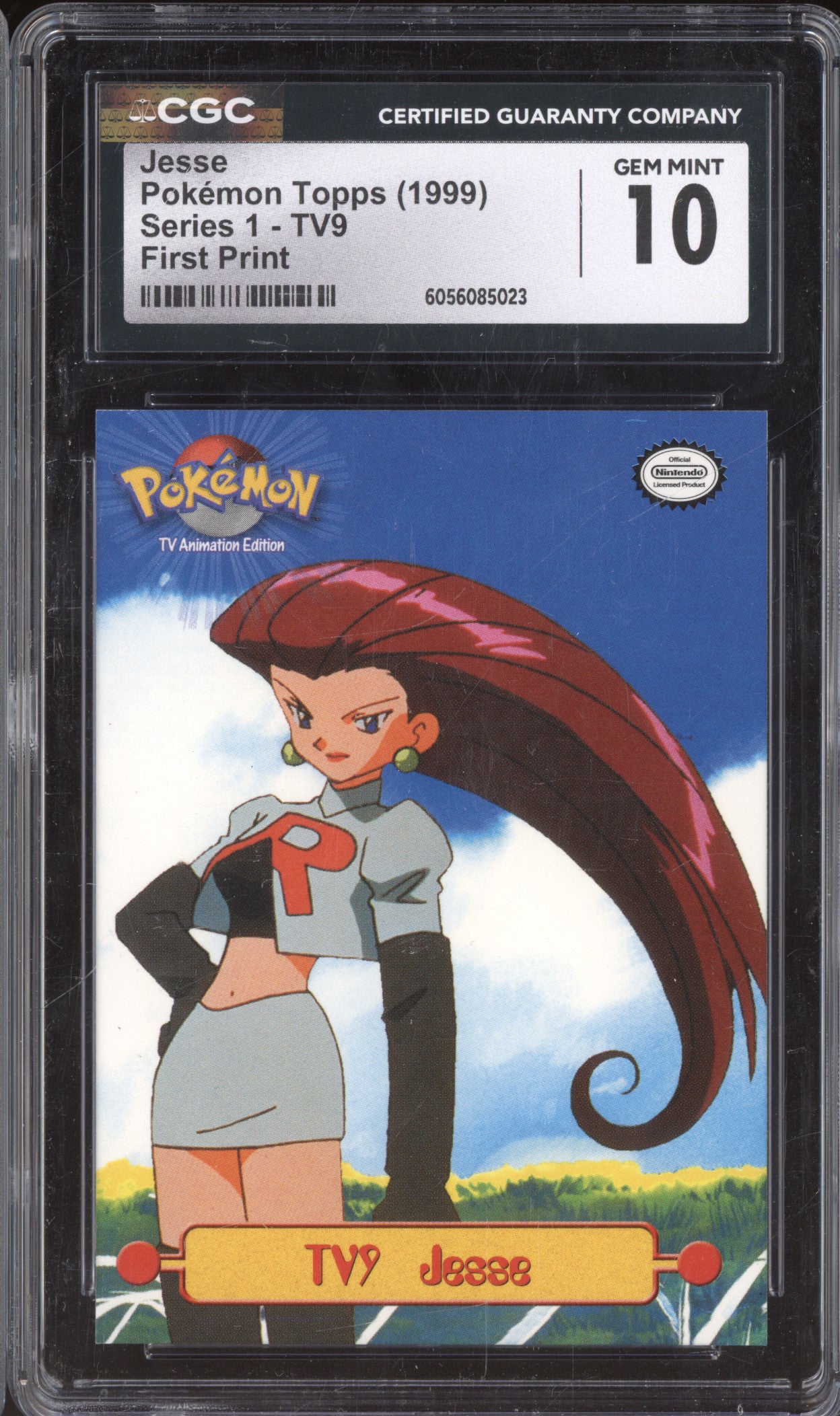 1999 Topps Series 1 TV9 Jesse First Print CGC 10