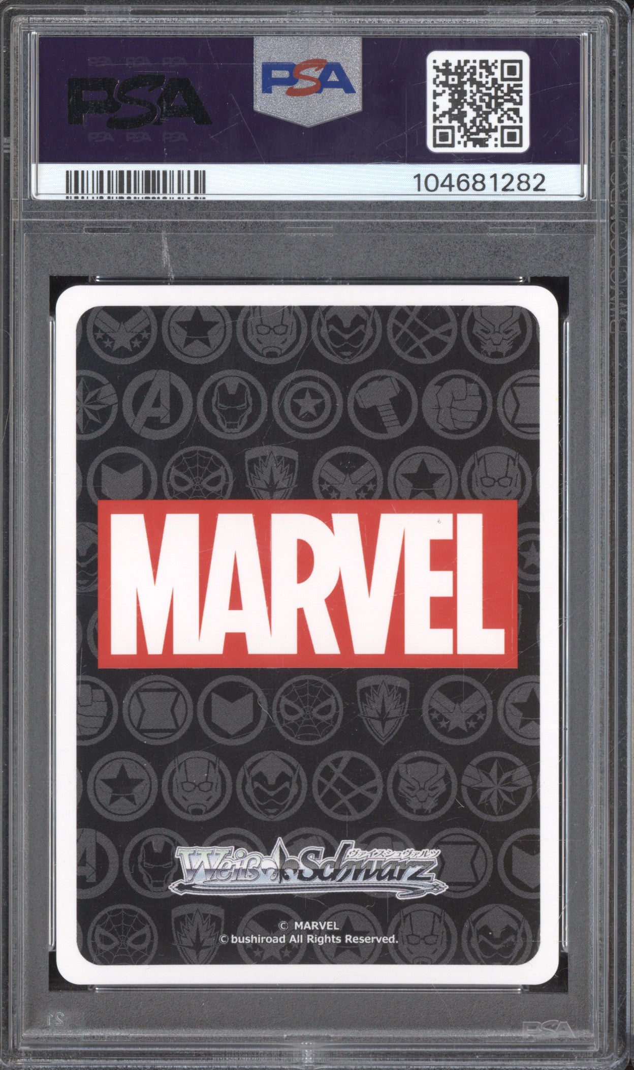 Ghost-Spider 2024 Weiss Schwarz Marvel E044 Super Rare PSA 10