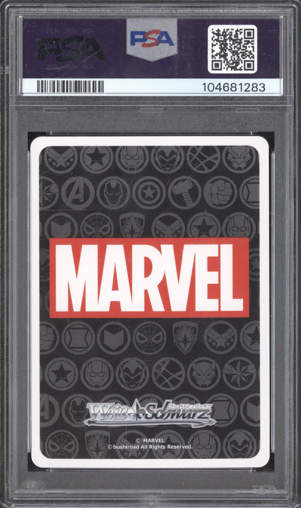 Friendly Neighbourhood Spider-Man 0 Weiss Schwarz Marvel E031 Double Rare PSA 10