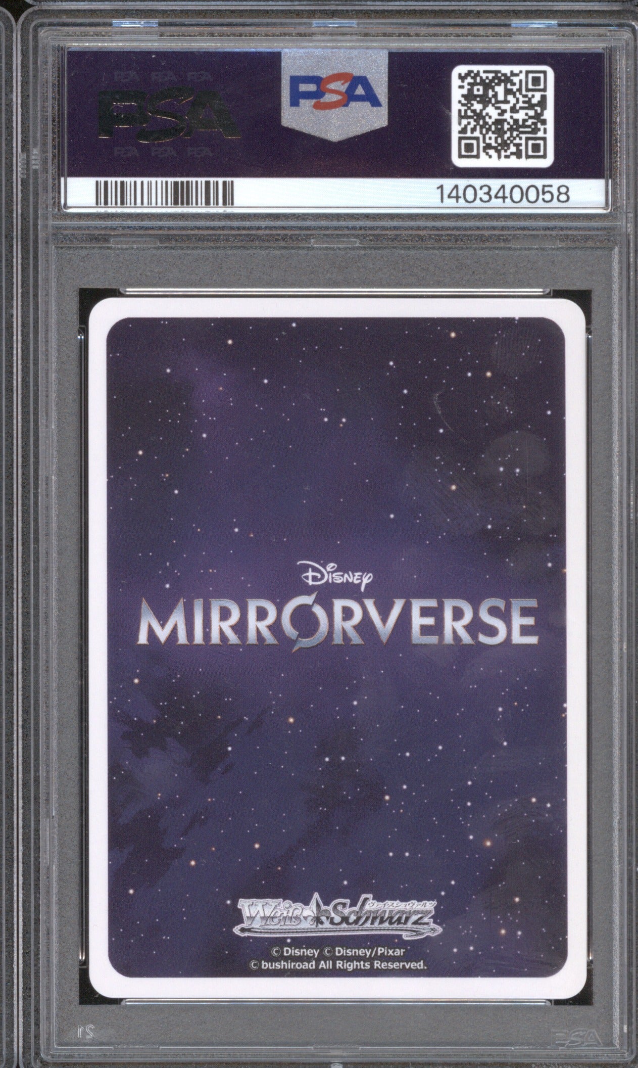 2025 WEISS SCHWARZ DISNEY MIRRORVERSE HEART'S/MINNIE MOUSE E005 PSA 10
