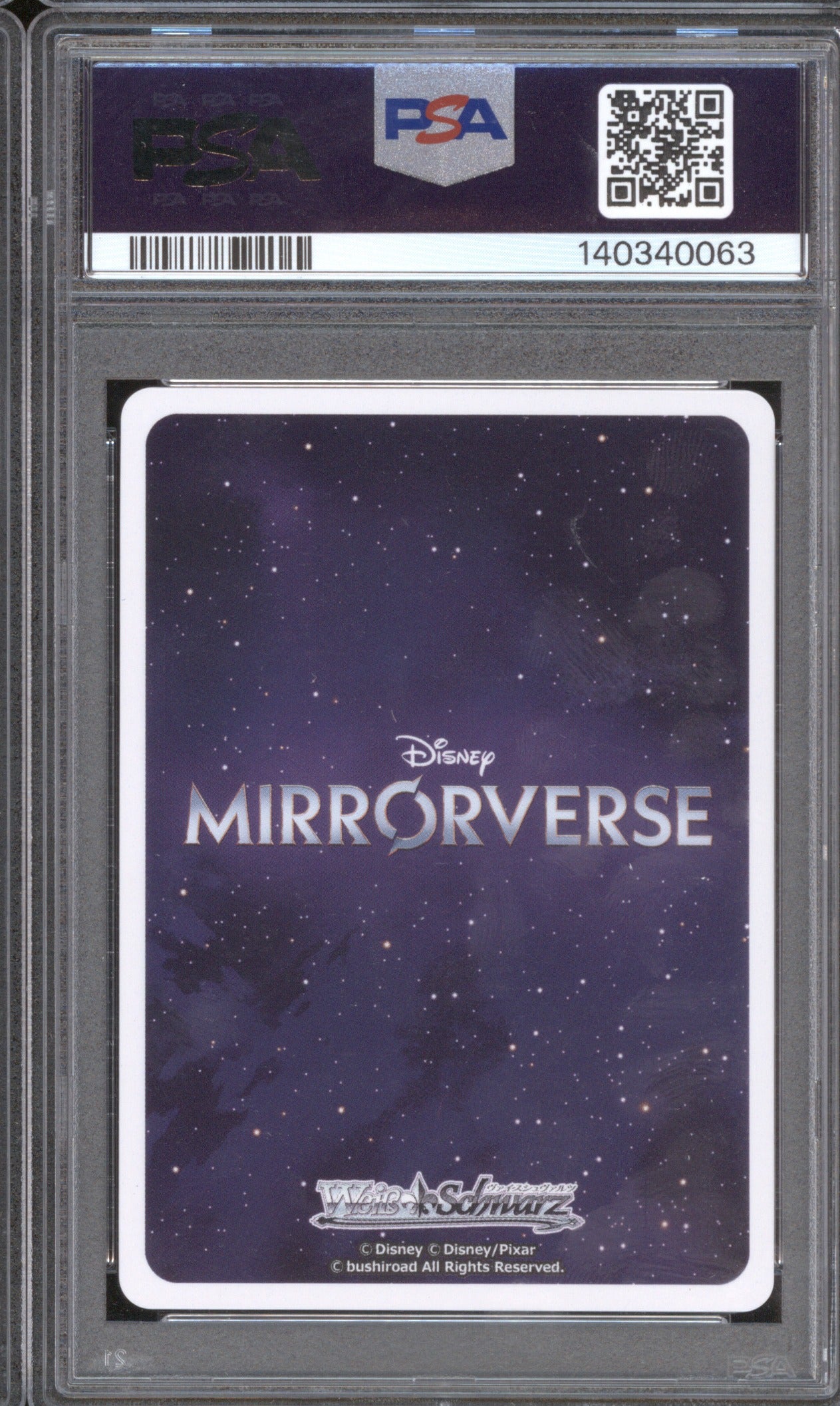2025 WEISS SCHWARZ DISNEY MIRRORVERSE STLR SRC/MICKEY MOUSE E003 PSA 10