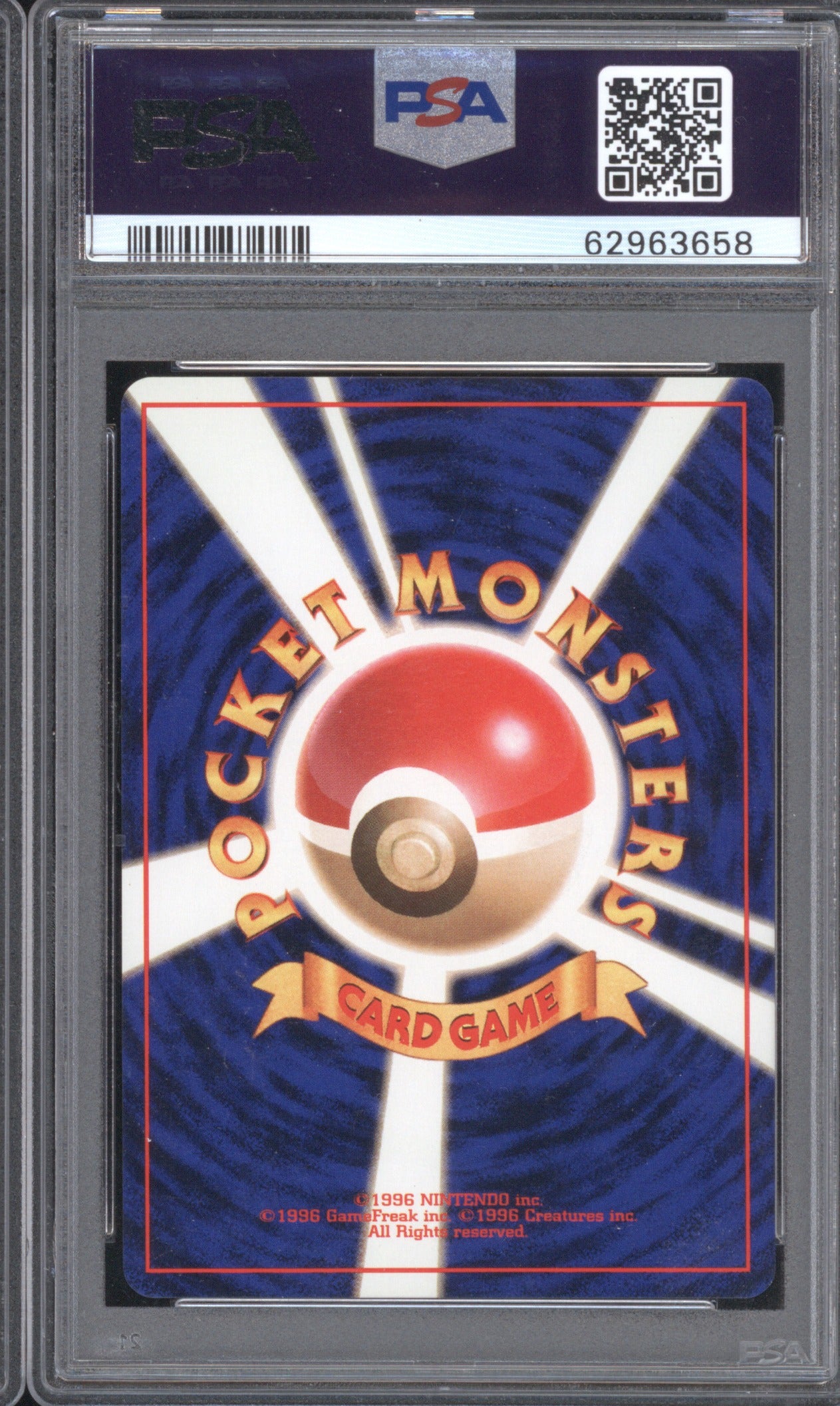 DARK WEEZING-HOLO 1997 POKEMON JAPANESE ROCKET 110 PSA 10