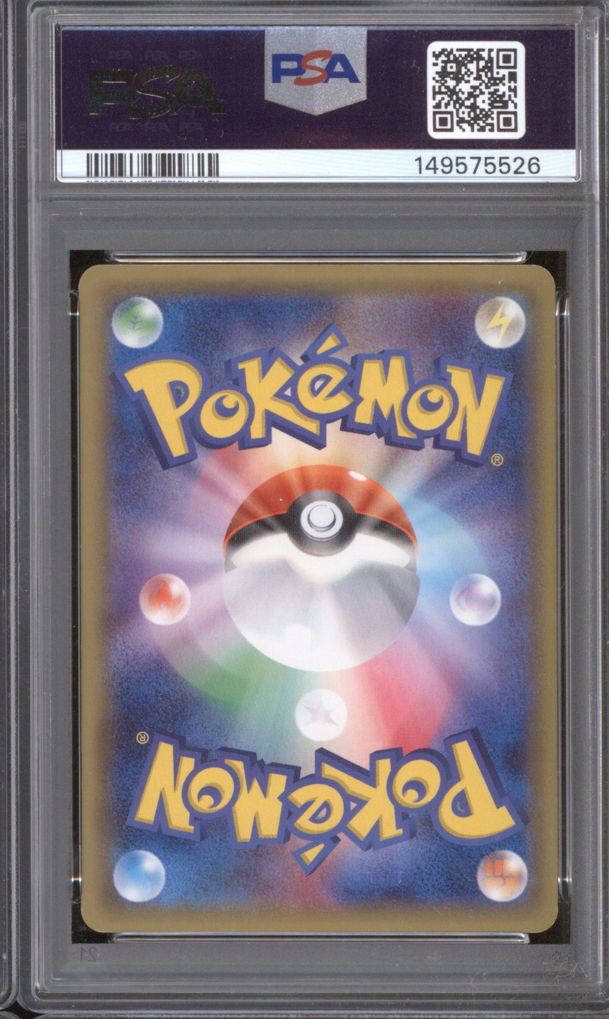 FA/MEWTWO EX 2015 POKEMON JAPANESE XY RED FLASH POKEMON 062 PSA 8