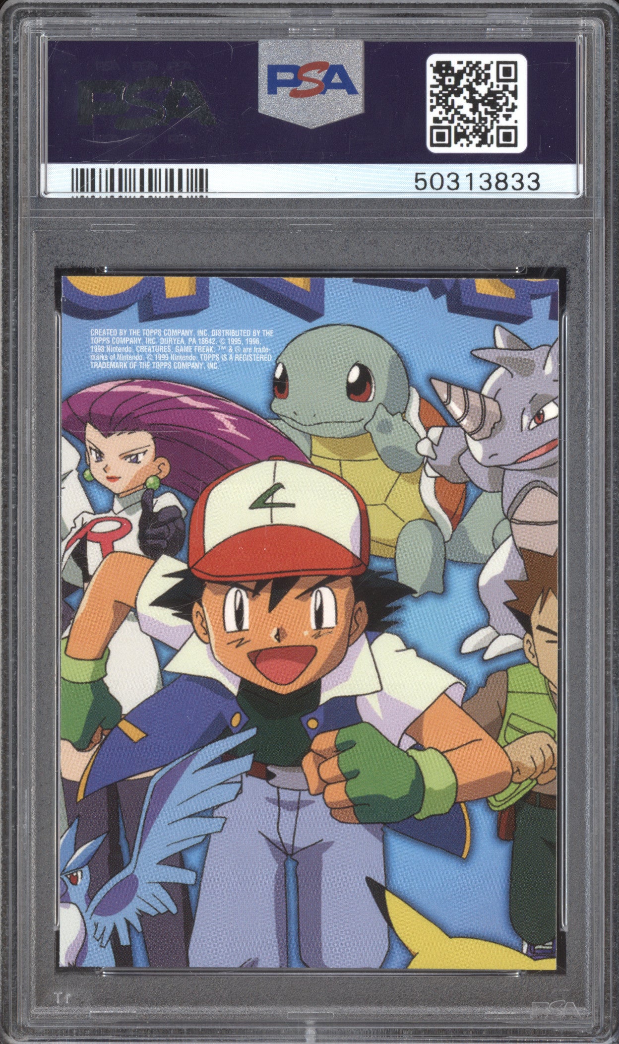 1999 Topps Series 1 Character Cards TV9 Jesse PSA 9