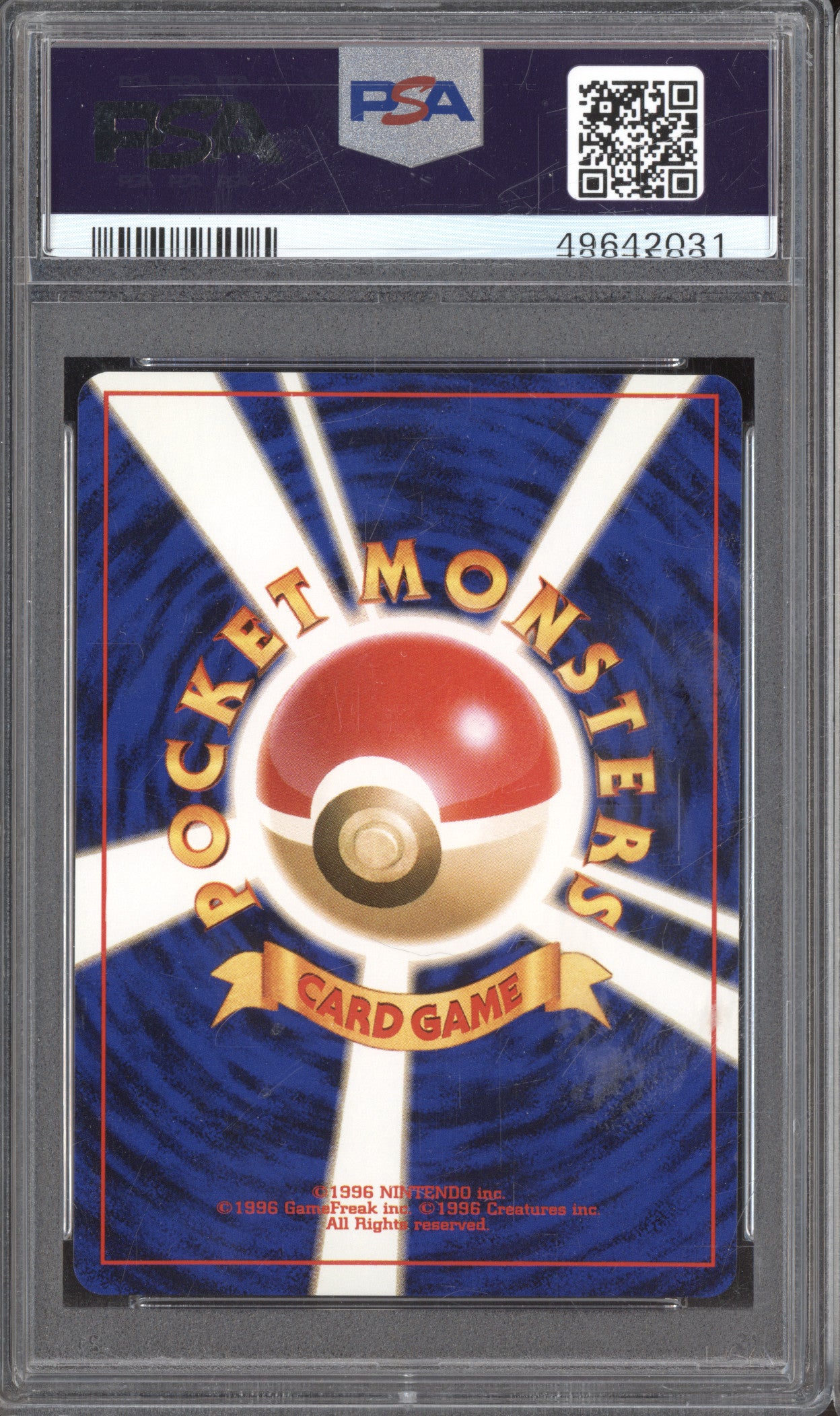 2001 Pokemon Neo Destiny JP 212 Dark Scizor Holo PSA 8