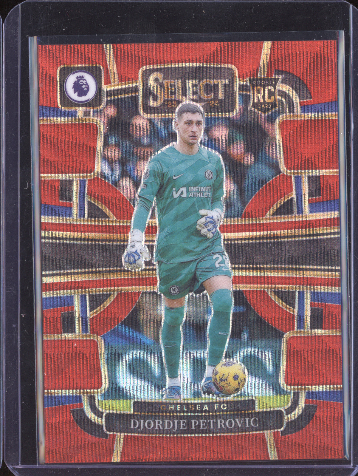 Djordje Petrovic 2023-24 Panini Select Premier League 34 Red Wave RC 109/149