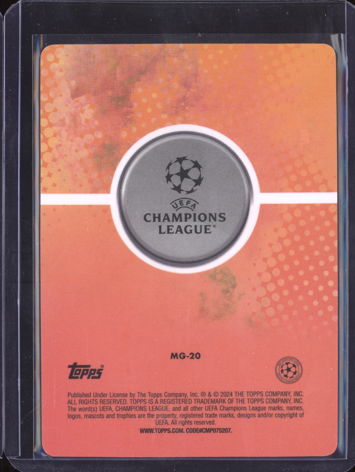 Rodrygo 2023-24 Topps Merlin UCC MG-20 Merlin's Gamers