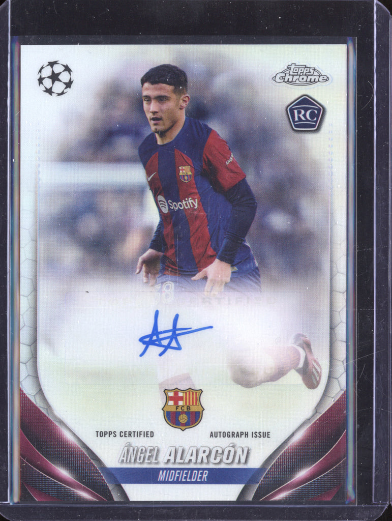 Topps ANGEL ALARCON アラルコン くずせ 直筆サイン 世界99枚 RC