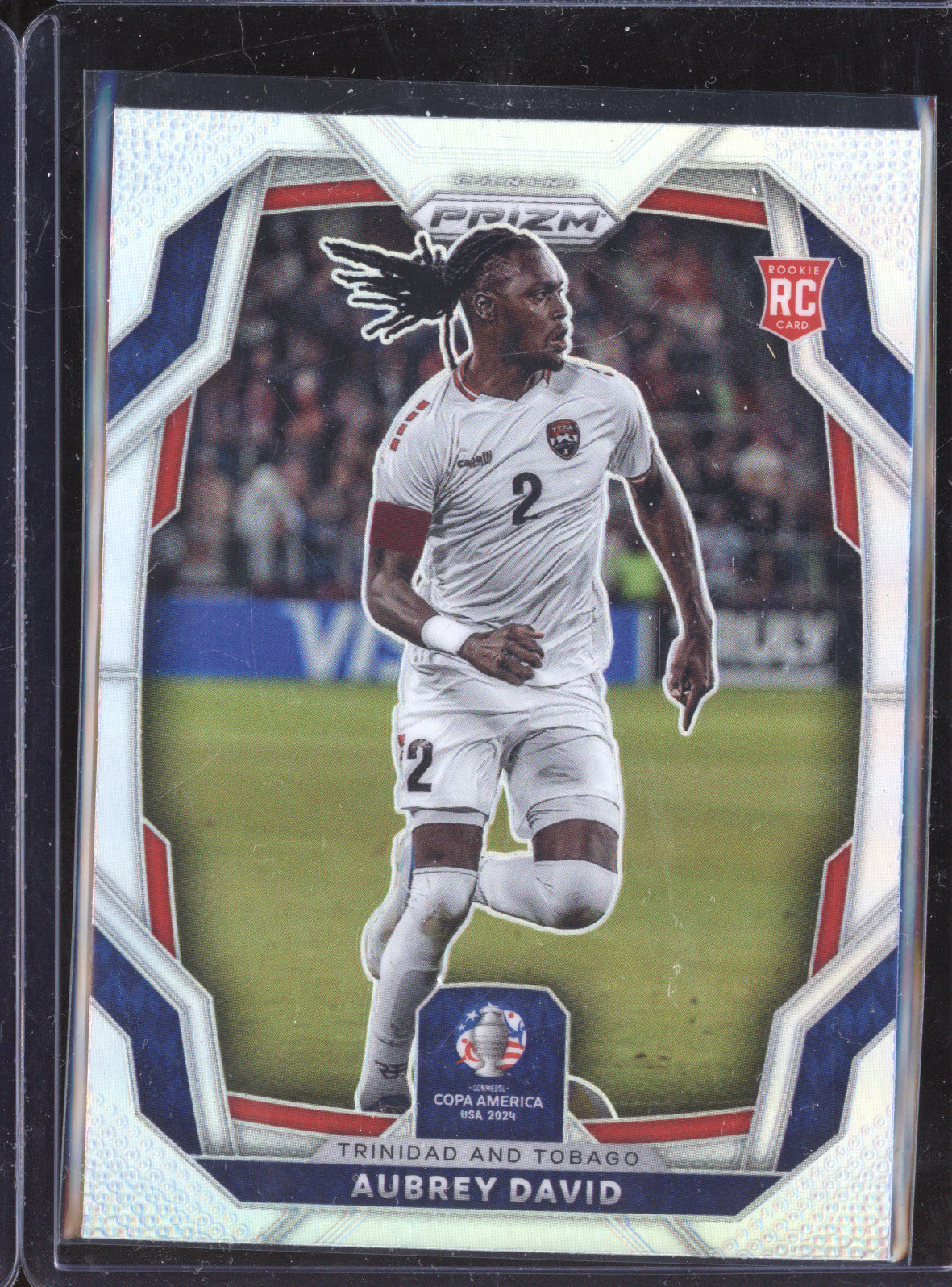 Aubrey David 2024 Panini Prizm Copa America 200 Silver RC