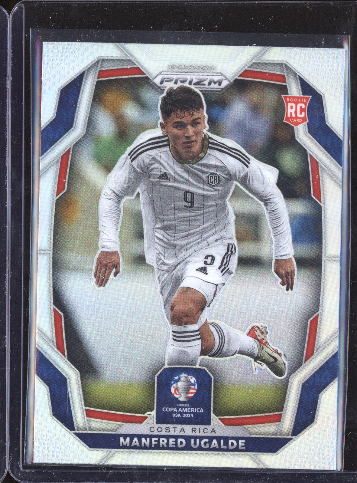 Manfred Ugalde 2024 Panini Prizm Copa America 177 Silver RC
