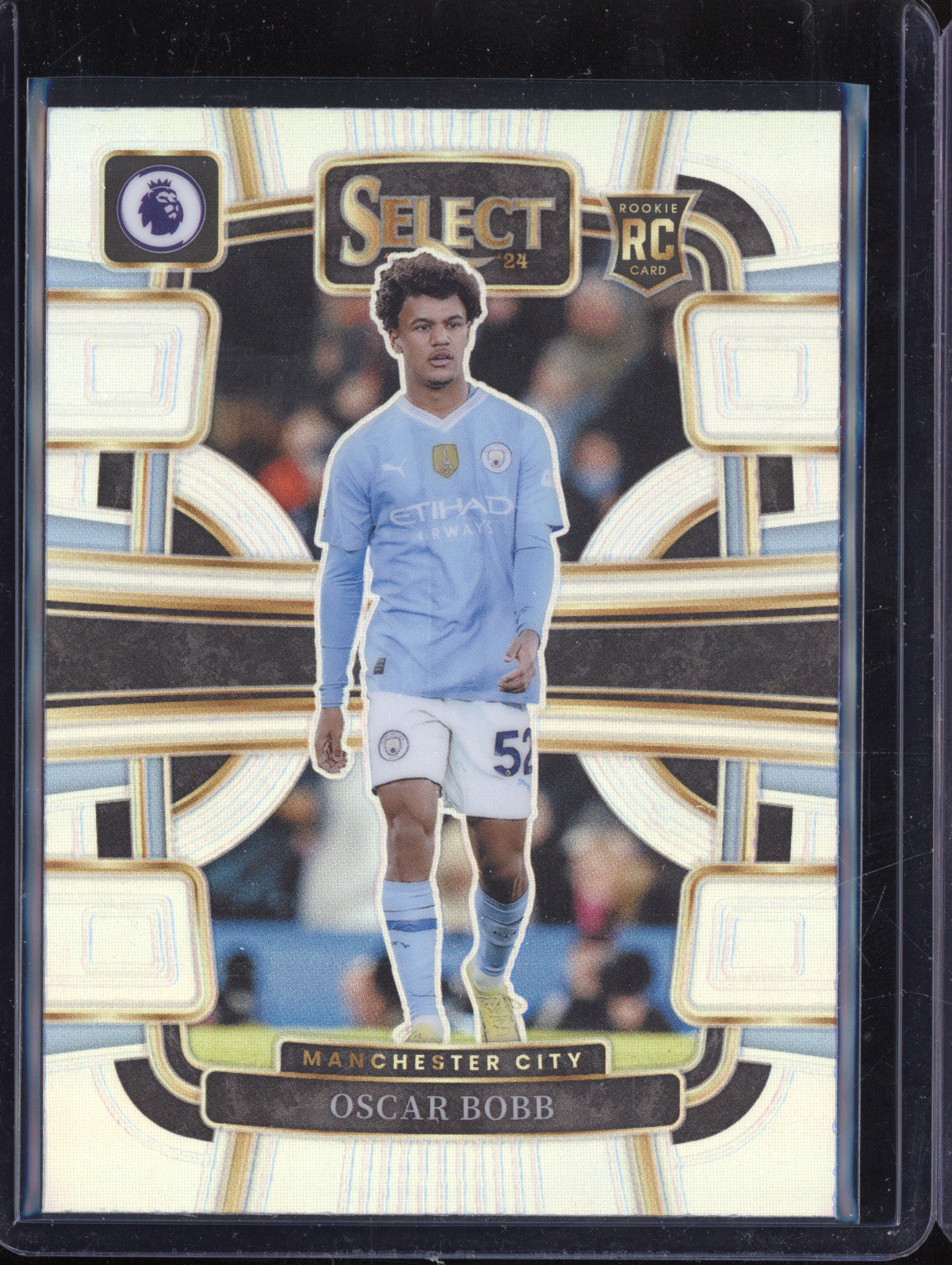 Oscar Bobb 2023-24 Panini Select Premier League 64 Silver RC