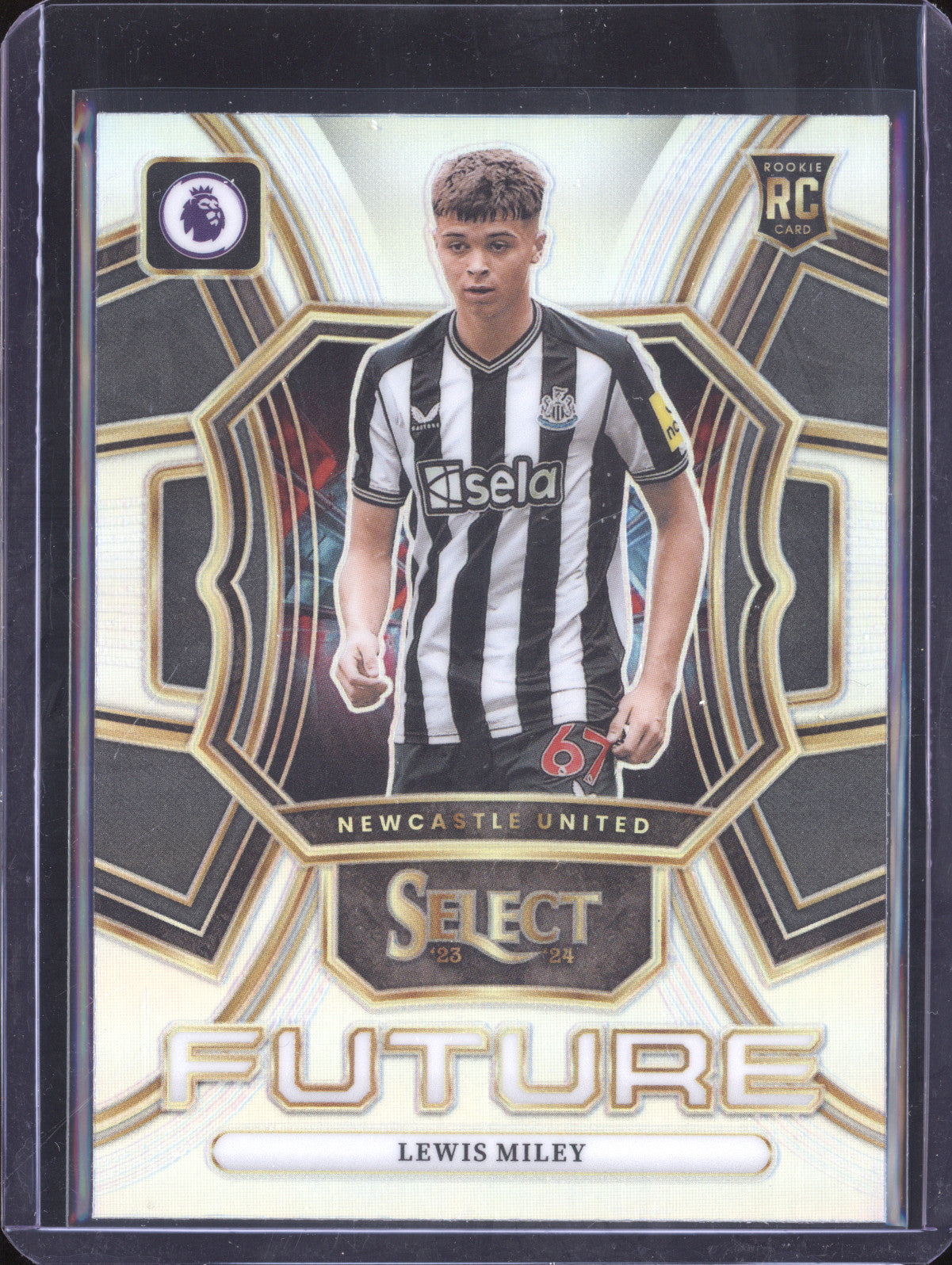 Lewis Miley 2023-24 Panini Select Premier League 17 Future Silver RC