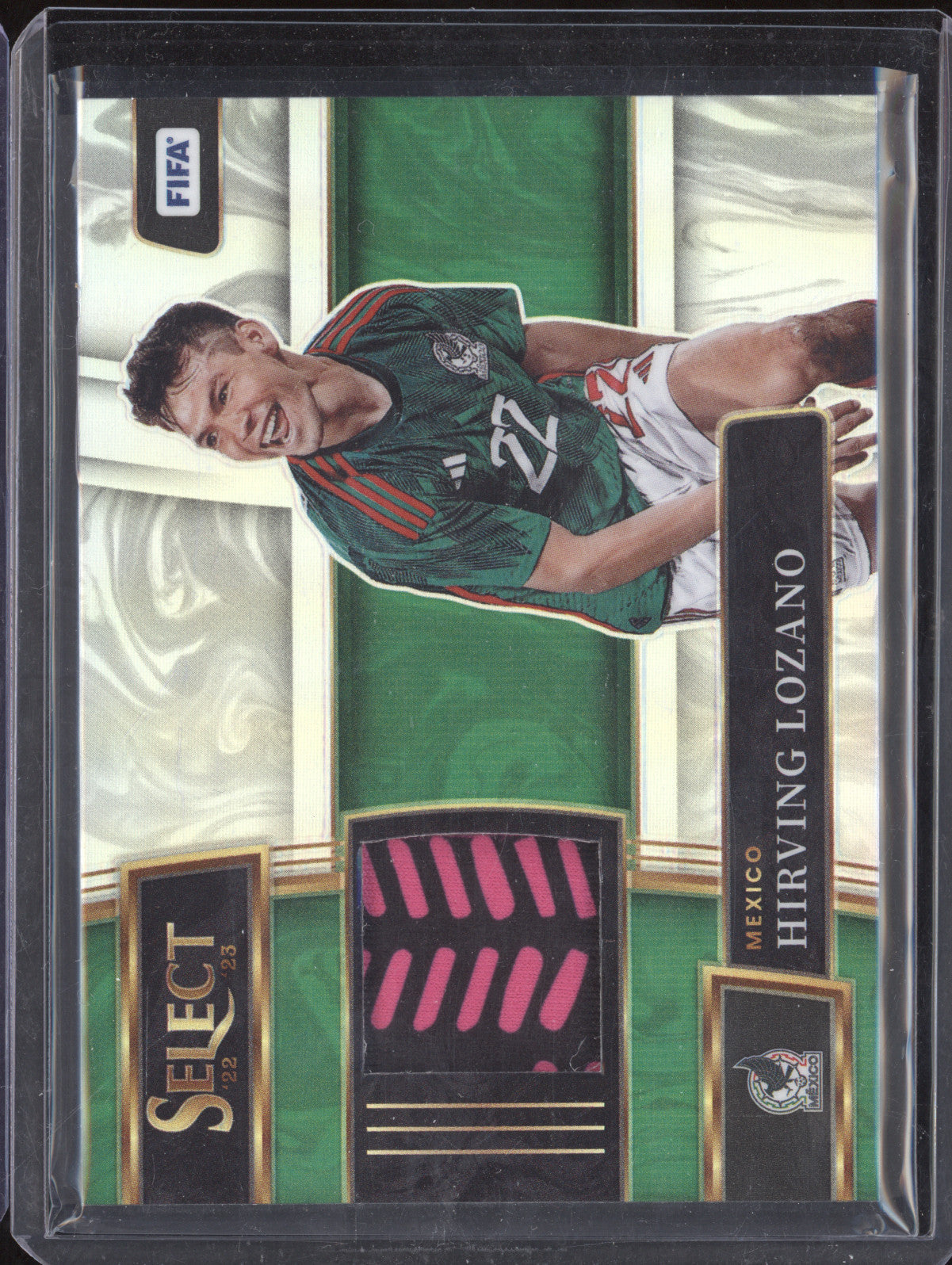 Hirving Lozano 2022-23 Panini Select FIFA SM-HLO Select Memorabilia