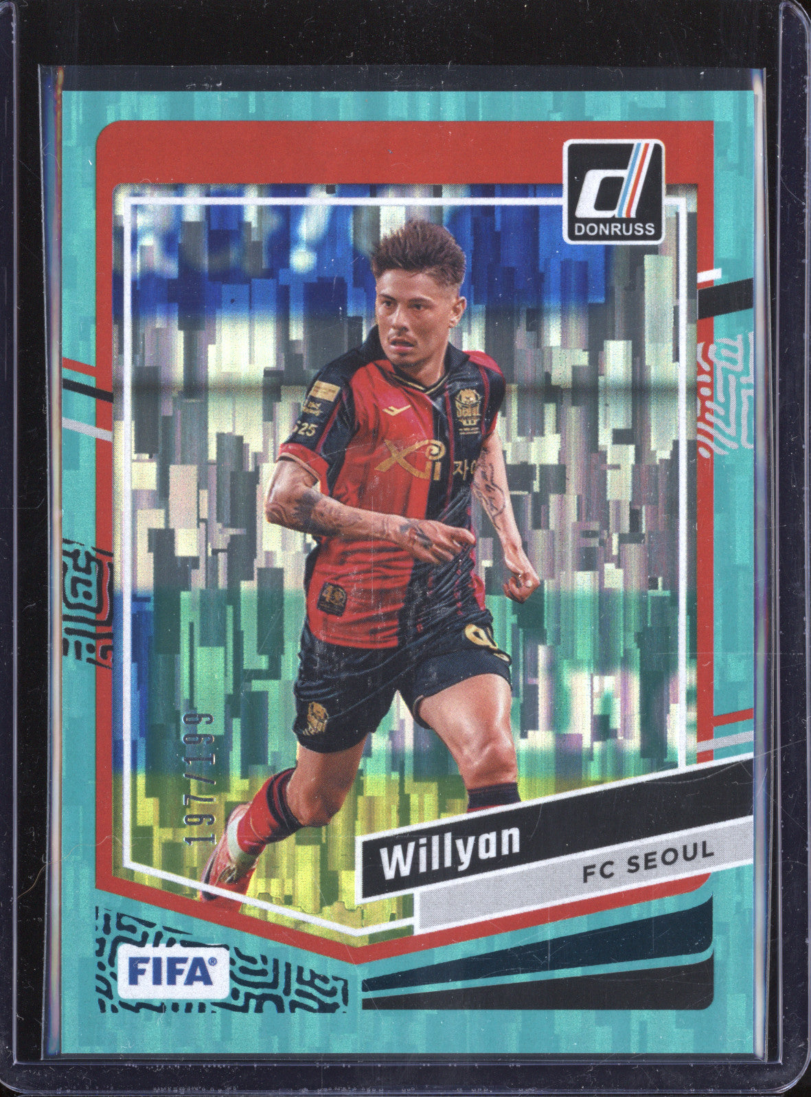 Willyan 2023-24 Panini Donruss 173 Teal 197/199