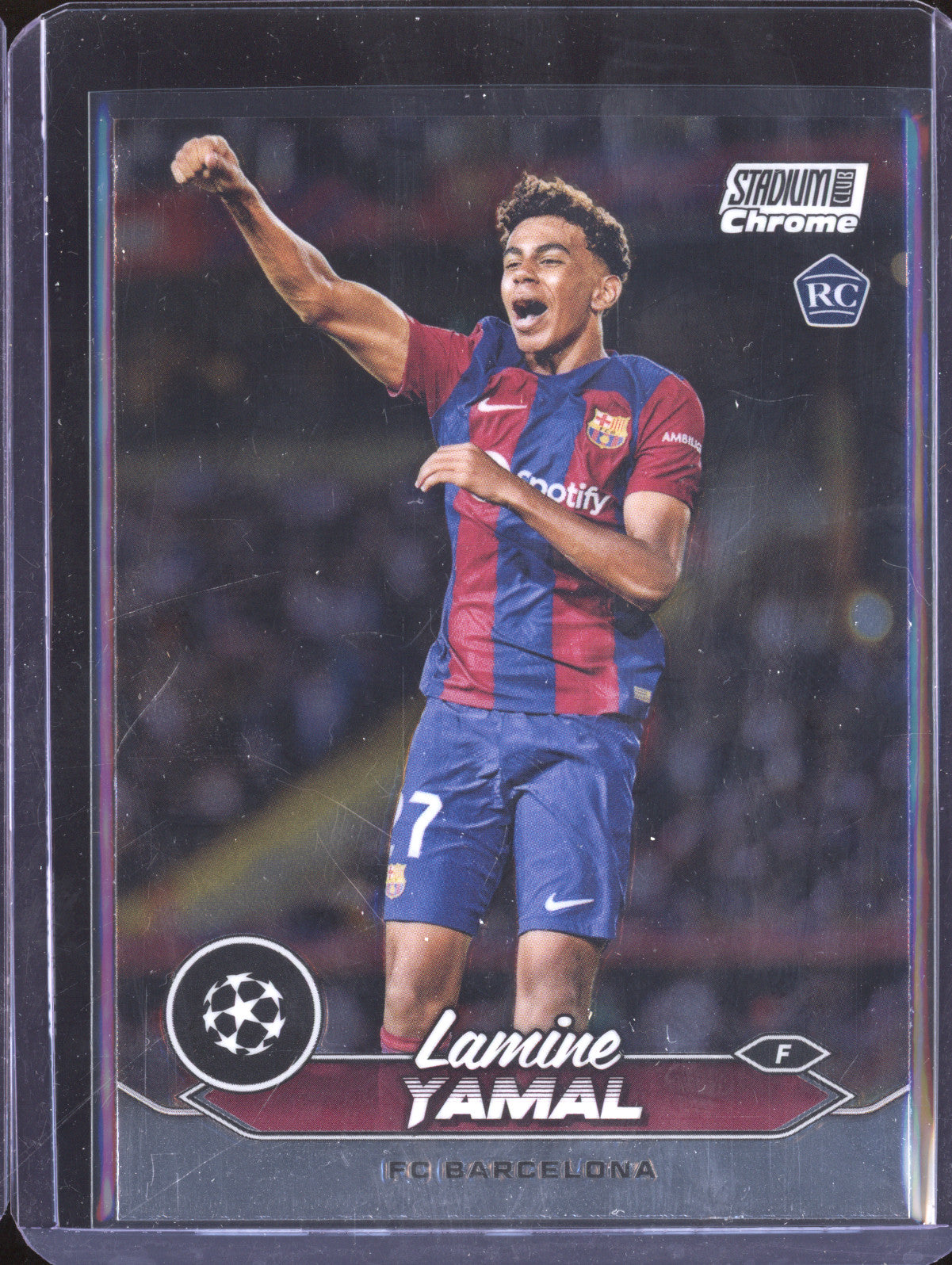 Lamine Yamal 2023-24 Topps Stadium Club Chrome 27 RC