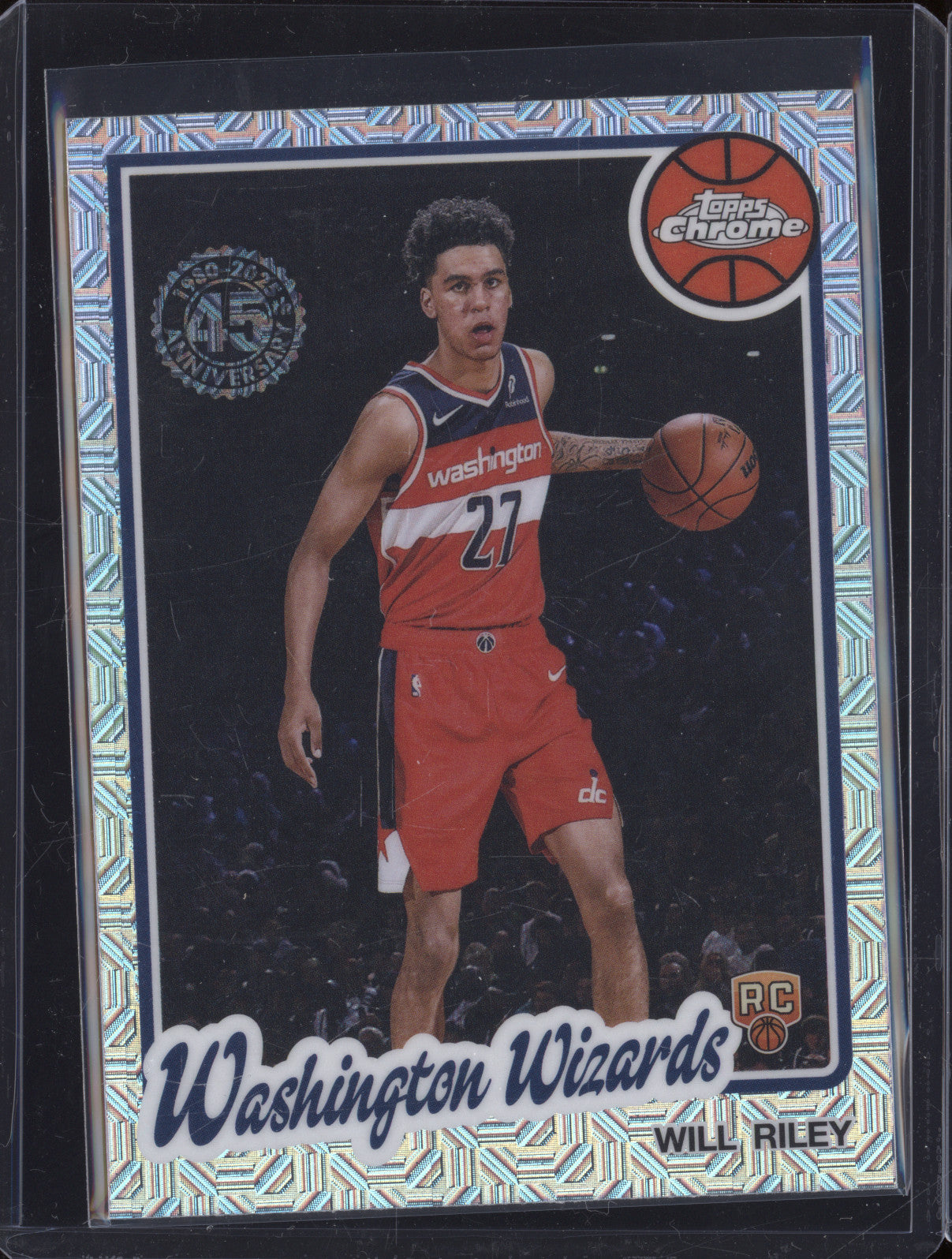 2025 Topps 1980-81 Topps Chrome TC-WR Will Riley Rookie RC