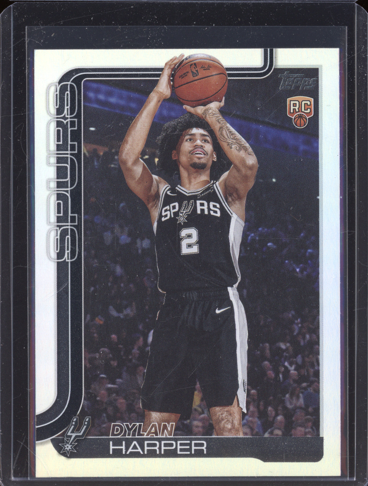 2025 Topps 202 Dylan Harper Rainbow Foilboard RC