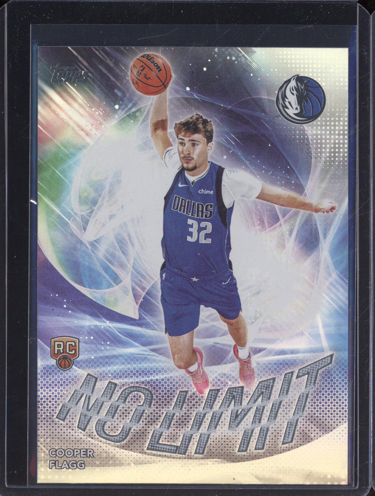 2025 Topps NL-1 Cooper Flagg No Limit Rainbow Foilboard Rookie RC