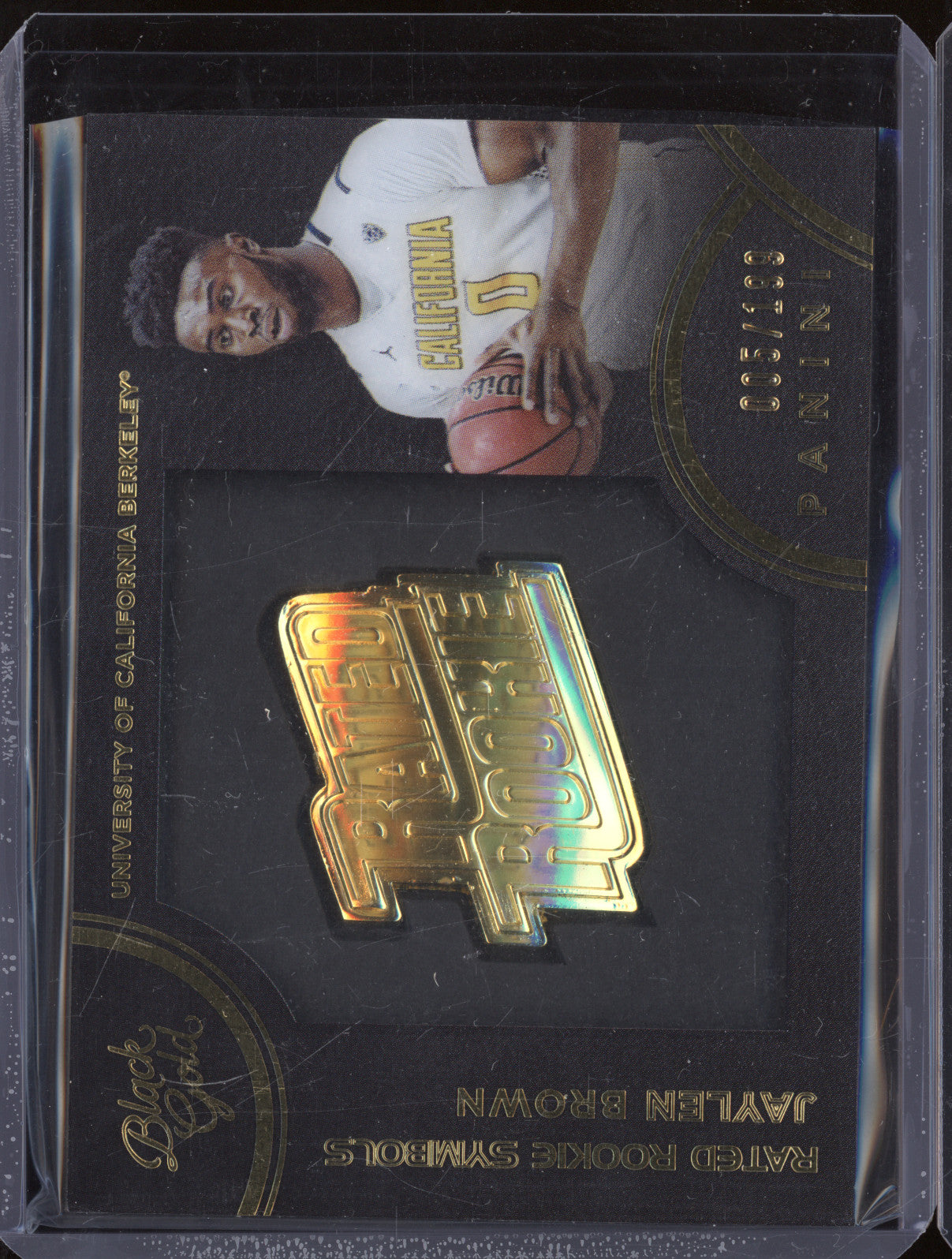 2016-17 Panini Black Gold Collegiate 30 Jaylen Brown 005/199 RC